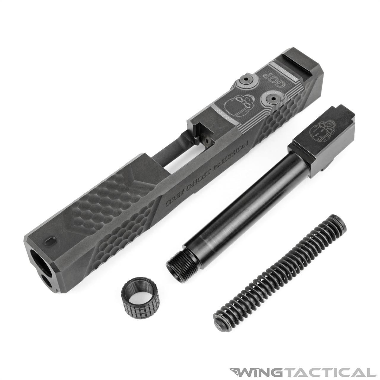  Grey Ghost Precision Slide with RMR Cut for Glock 19 