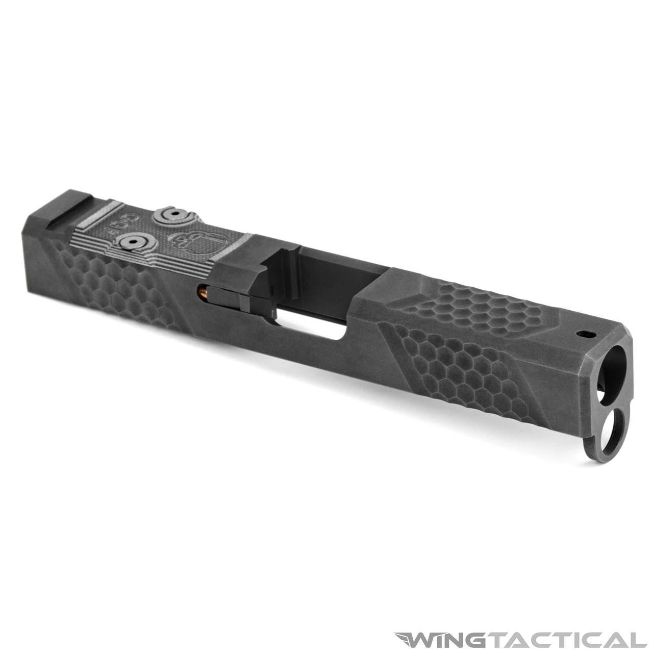  Grey Ghost Precision Slide with RMR Cut for Glock 19 