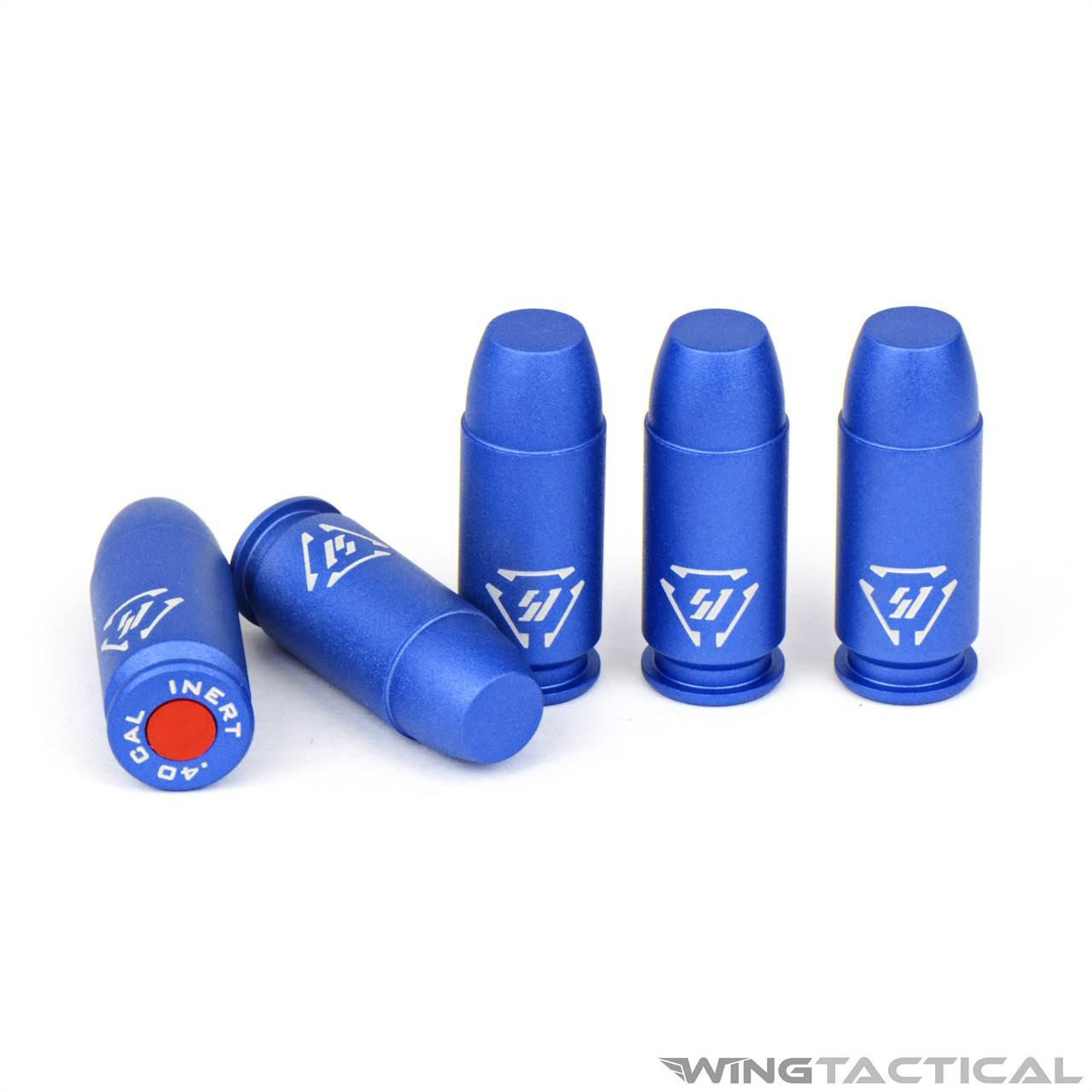 Strike Industries Aluminum Dummy Rounds | 9mm, 40 S&W, 5.56, 12 GA
