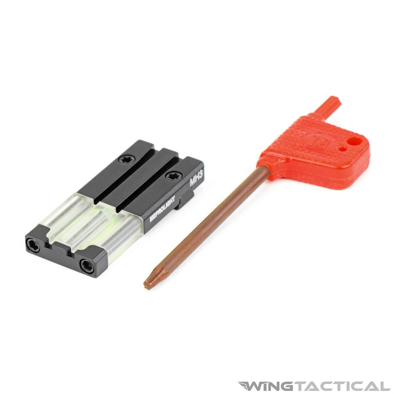 Meprolight FT Bullseye Fiber-Tritium Sight for Glock   Meprolight FT Bullseye Fiber-Tritium Sight for Glock