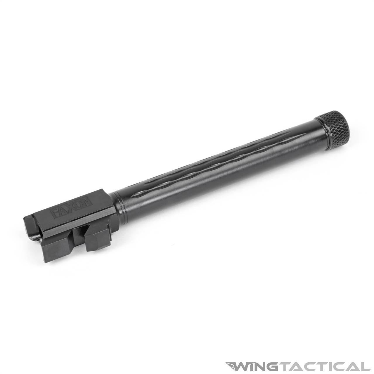 Faxon Flame Fluted Match Barrel for Glock 34 | Wing Tactical