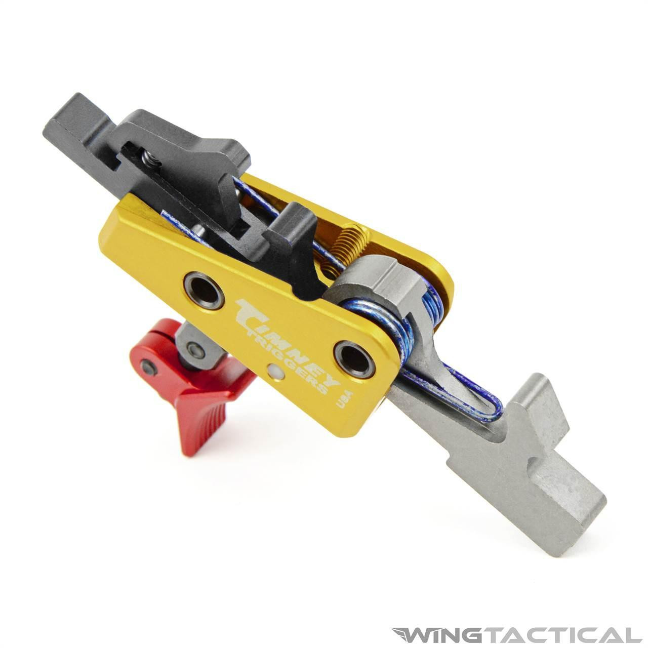 Timney Triggers Timney Calvin Elite 1.5lb AR Trigger with Adjustable Shoes 