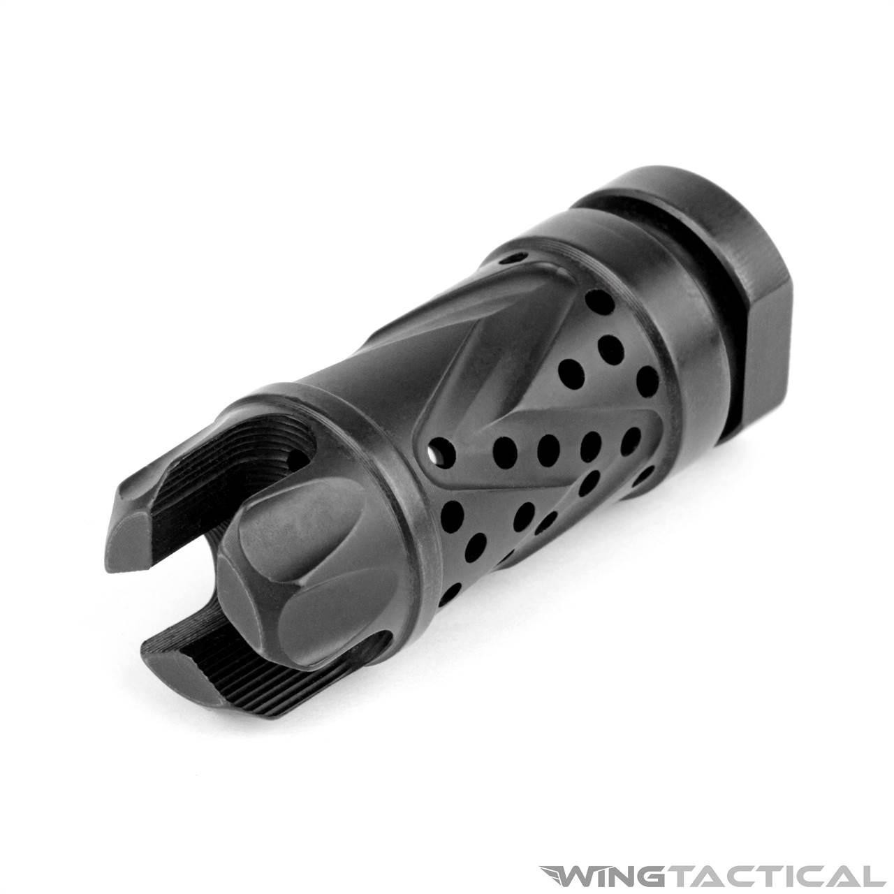 CMT Tactical (Cross Machine Tool) CMT Tactical Combat Flash Compensator (5.56/.223)  CMT Tactical (Cross Machine Tool) CMT Tactical Combat Flash Compensator (5.56/.223)