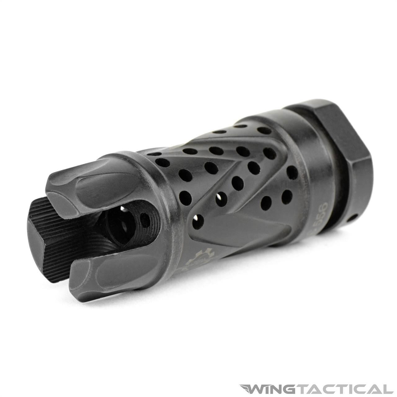 CMT Tactical (Cross Machine Tool) CMT Tactical Combat Flash Compensator (5.56/.223)  CMT Tactical (Cross Machine Tool) CMT Tactical Combat Flash Compensator (5.56/.223)