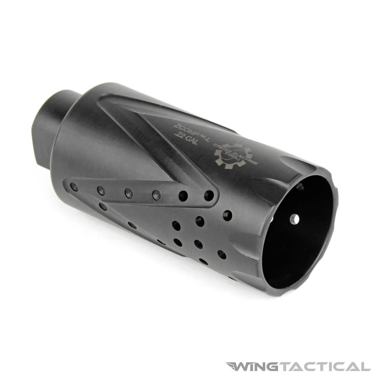 CMT Tactical (Cross Machine Tool) CMT Tactical ZCOMP 5.56 Linear Compensator  CMT Tactical (Cross Machine Tool) CMT Tactical ZCOMP 5.56 Linear Compensator