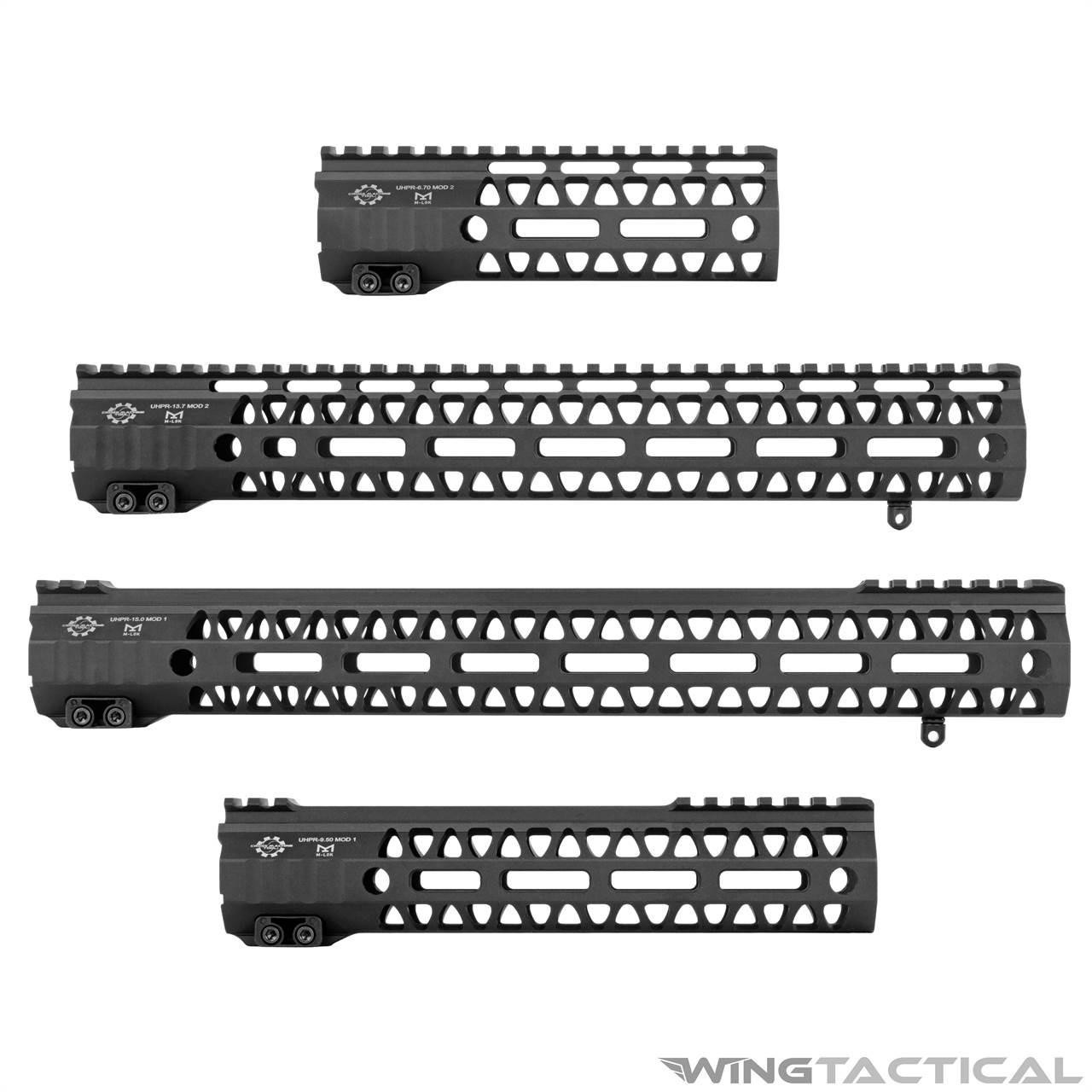 CMT Tactical (Cross Machine Tool) CMT Tactical AR-15 UHPR M-LOK Rail System  CMT Tactical (Cross Machine Tool) CMT Tactical AR-15 UHPR M-LOK Rail System