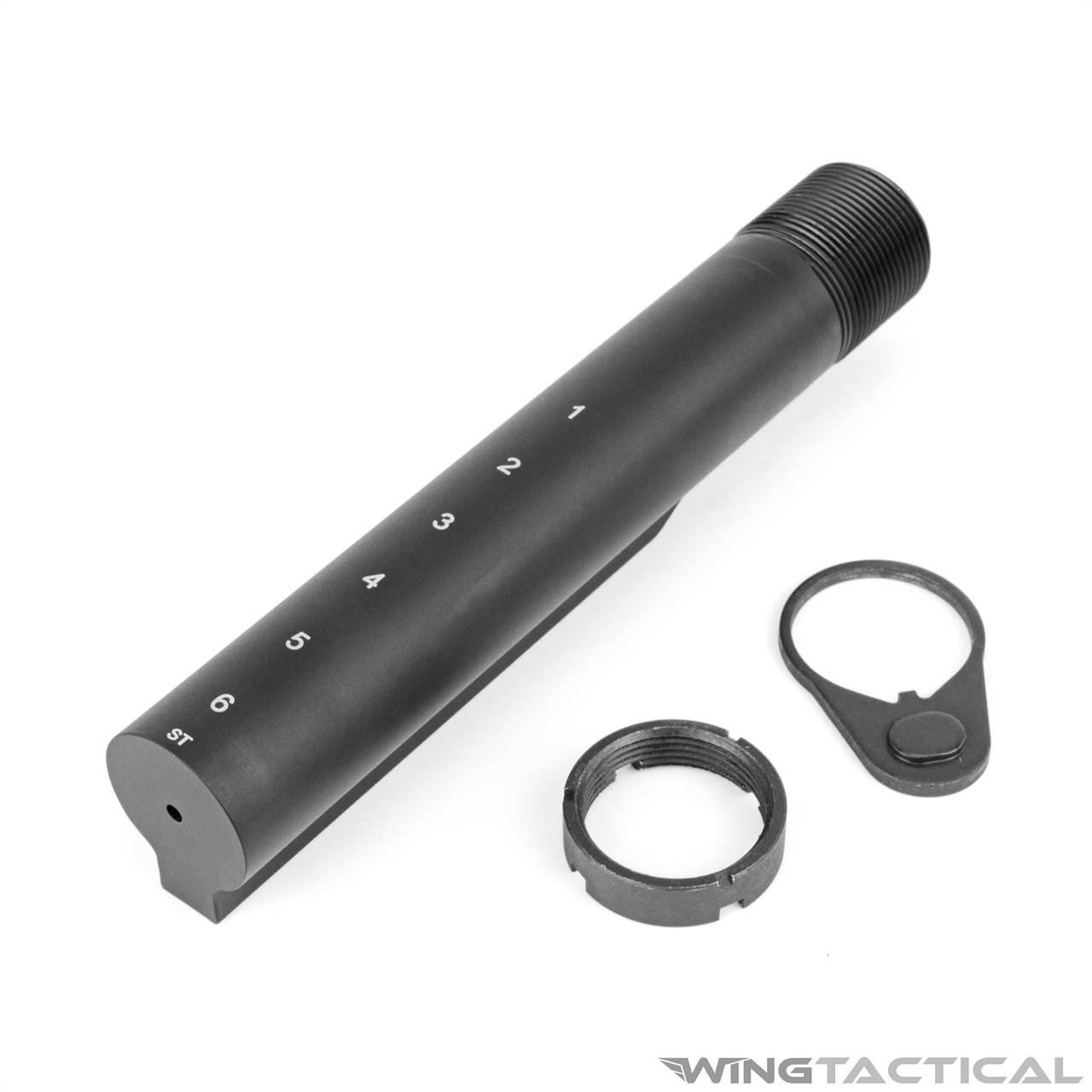 Spike's Tactical Spikes Tactical 9MM Carbine Buffer Tube Assembly (Mil-Spec)  Spike's Tactical Spikes Tactical 9MM Carbine Buffer Tube Assembly (Mil-Spec)