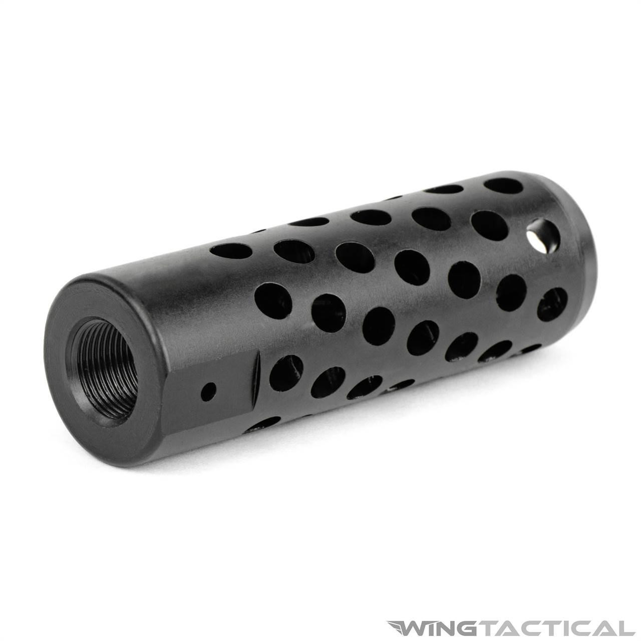 High Performance .223/5.56 Helical Muzzle Brake by CMB | Wing Tactical