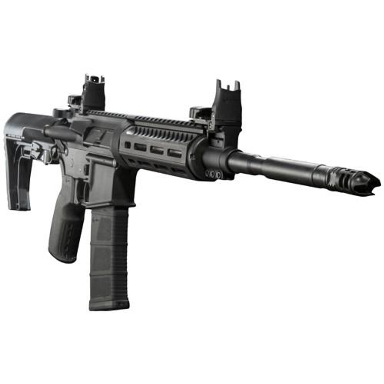 Mission First Tactical (MFT) Mission First Tactical Slim 3-Prong Ported 5.56 Muzzle Brake  Mission First Tactical (MFT) Mission First Tactical Slim 3-Prong Ported 5.56 Muzzle Brake