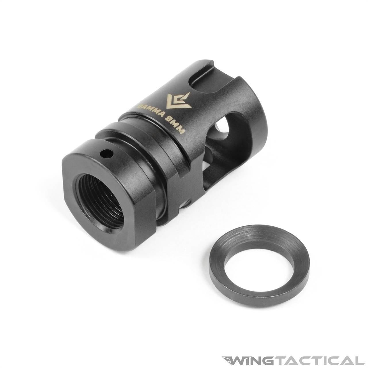 VG6 Precision GAMMA 9MM Muzzle Brake   VG6 Precision GAMMA 9MM Muzzle Brake