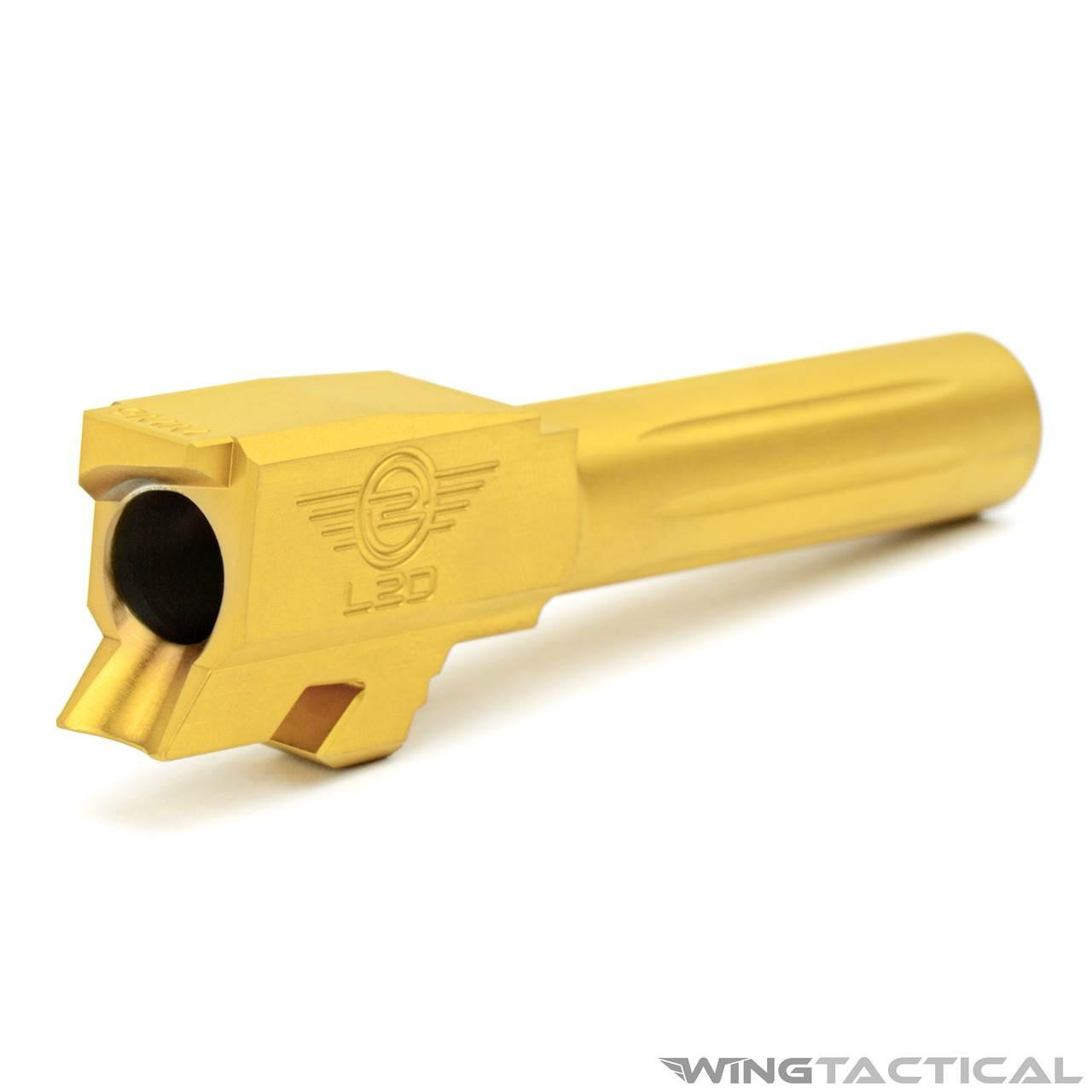 L2D Combat Precision Match Fluted Barrel for Glock 43   L2D Combat Precision Match Fluted Barrel for Glock 43