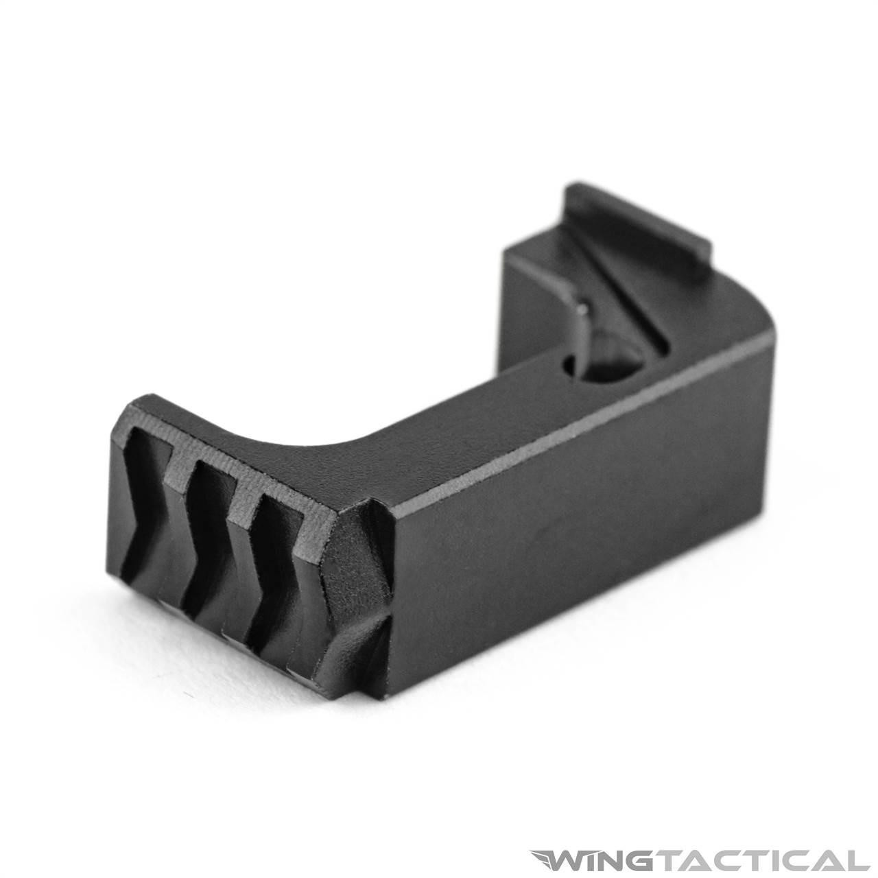 破壊輪　マジックアームシールド　パラレル　G4 Tyrant CNC Extended Mag Release for Glock 43 | Wing Tactical