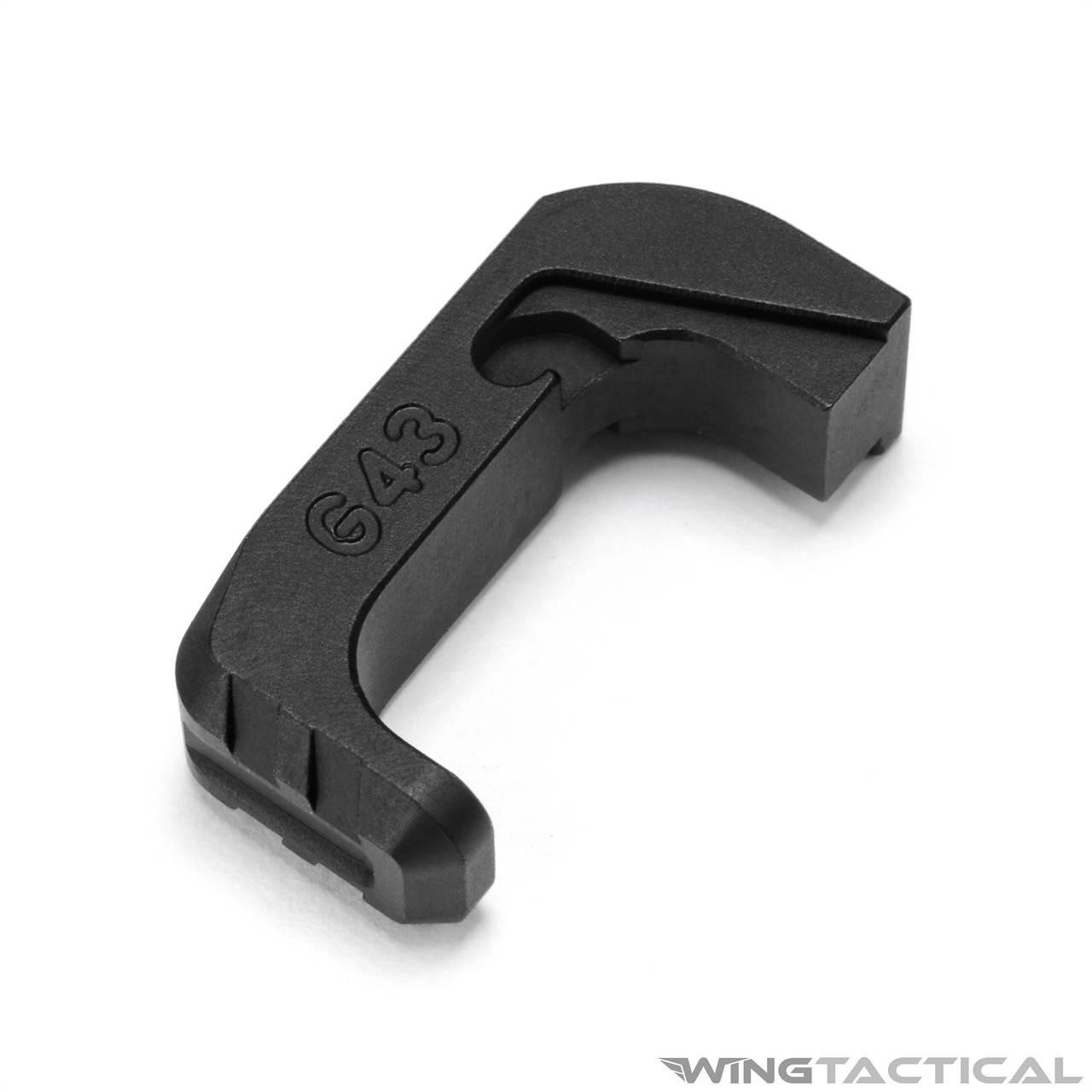 Tyrant CNC Extended Mag Release for Glock 43 | Wing Tactical
