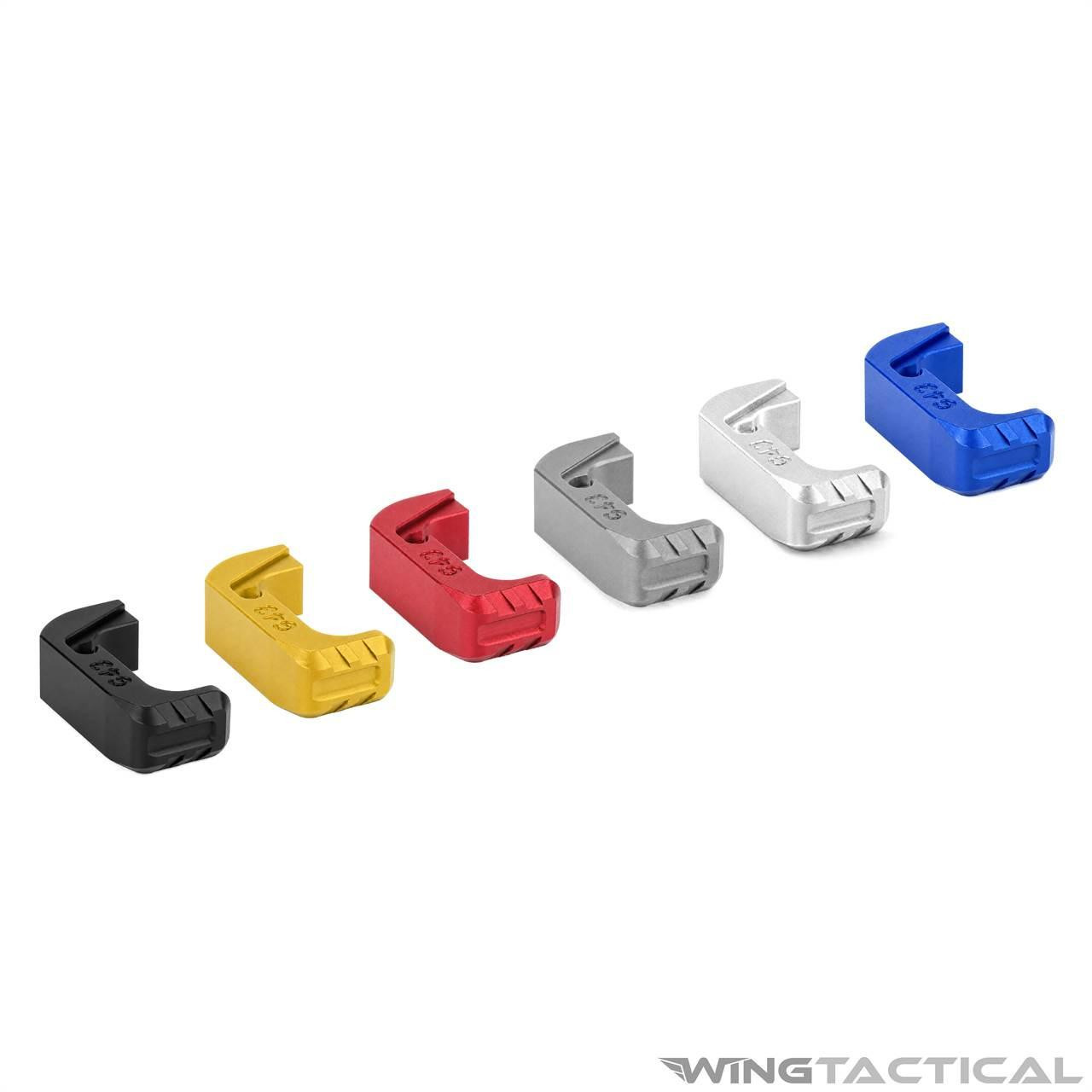 最終価格MITCHELL TURBO MAG 6630 Tyrant CNC Extended Mag Release for Glock 43 | Wing Tactical