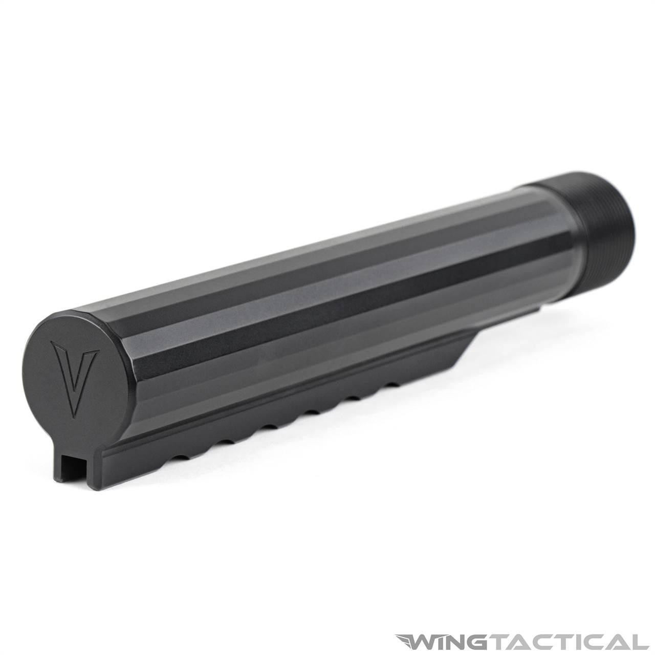 V Seven Weapon Systems V Seven 2055 Aluminum AR10/A5 13-Position Buffer Tube  V Seven Weapon Systems V Seven 2055 Aluminum AR10/A5 13-Position Buffer Tube