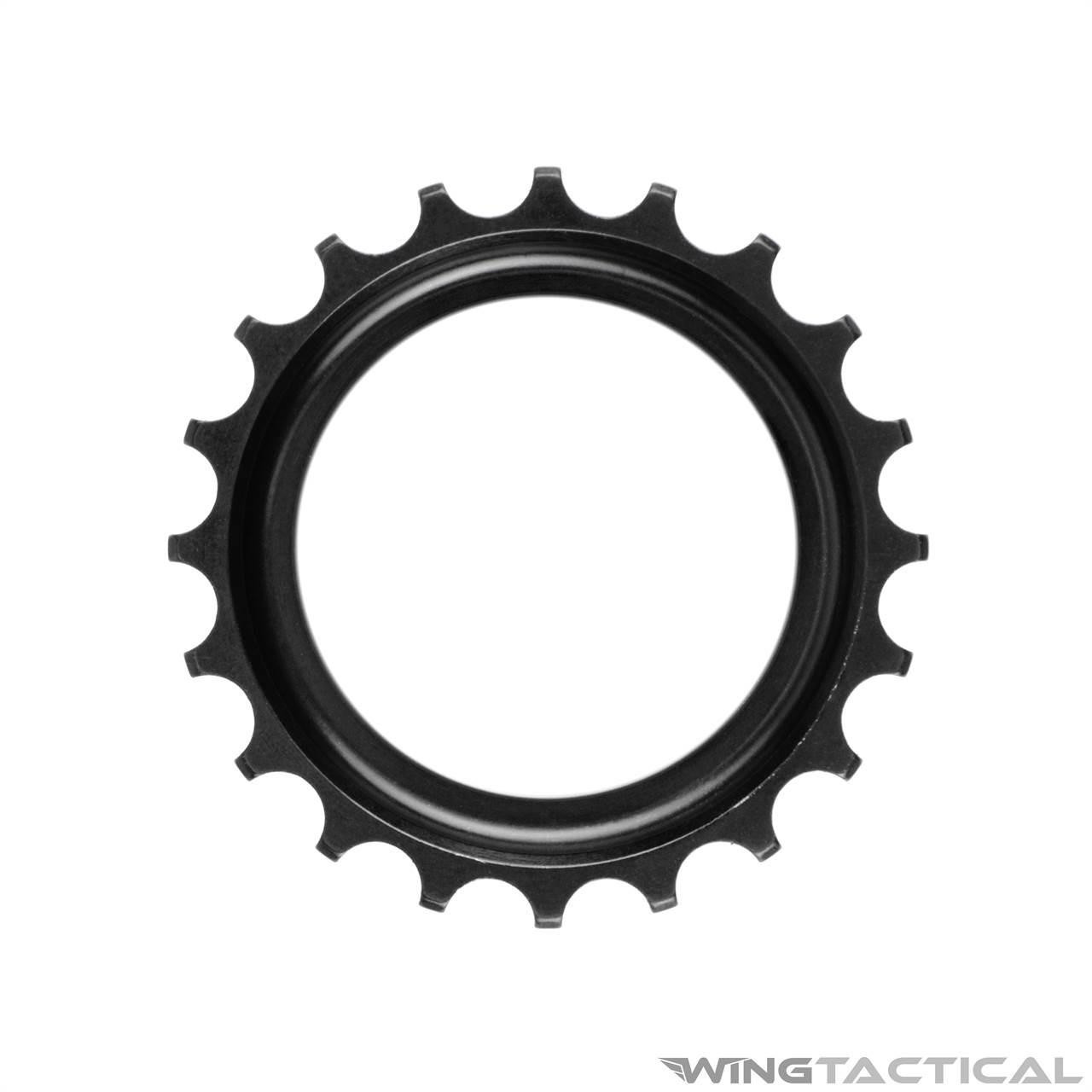 V Seven Weapon Systems V Seven Titanium GI Barrel Nut 