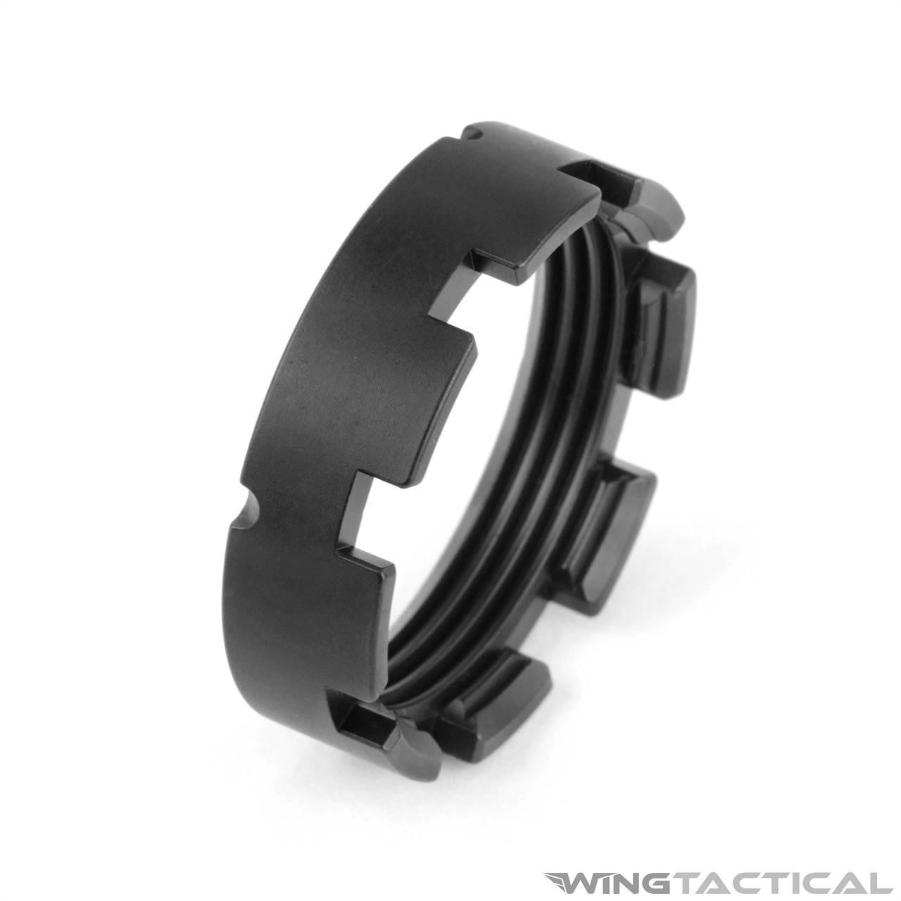 V Seven Weapon Systems V Seven Ultra-Light End Plate and Castle Nut Combo 