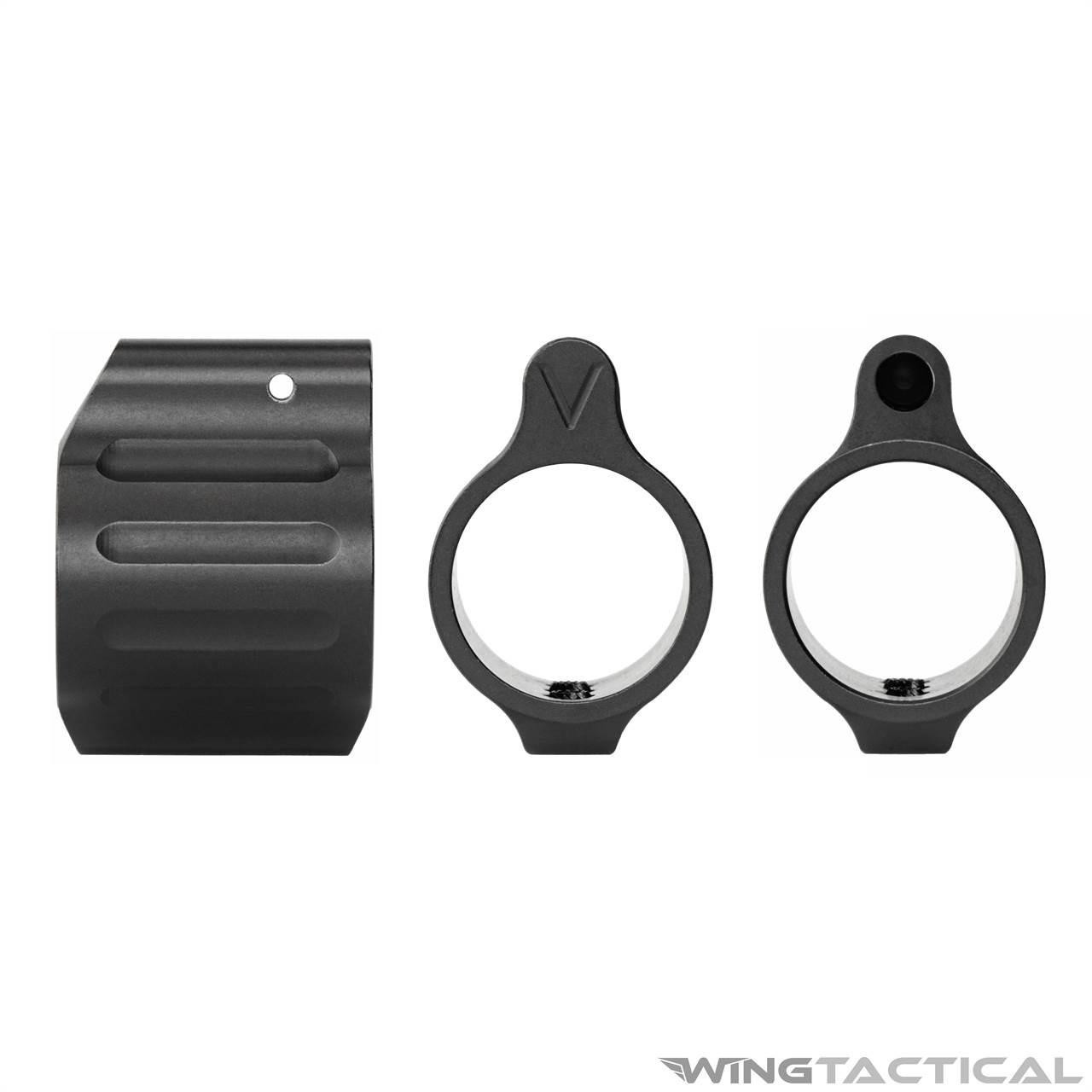 V Seven Weapon Systems V Seven Titanium Lightweight Gas Block  V Seven Weapon Systems V Seven Titanium Lightweight Gas Block