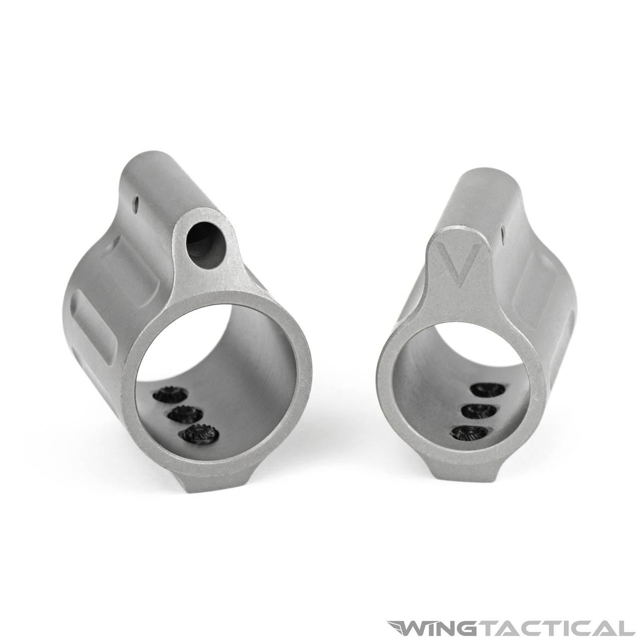 V Seven Weapon Systems V Seven Titanium Lightweight Gas Block  V Seven Weapon Systems V Seven Titanium Lightweight Gas Block