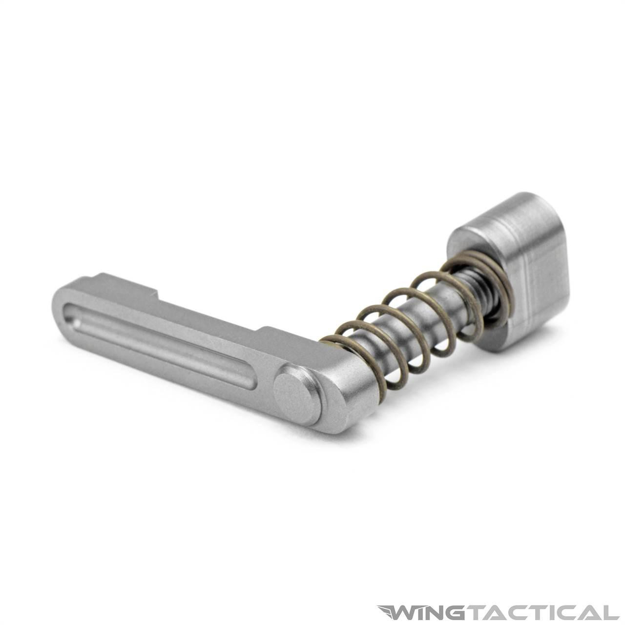 V Seven Weapon Systems V Seven Titanium Magazine Catch with Release Button 