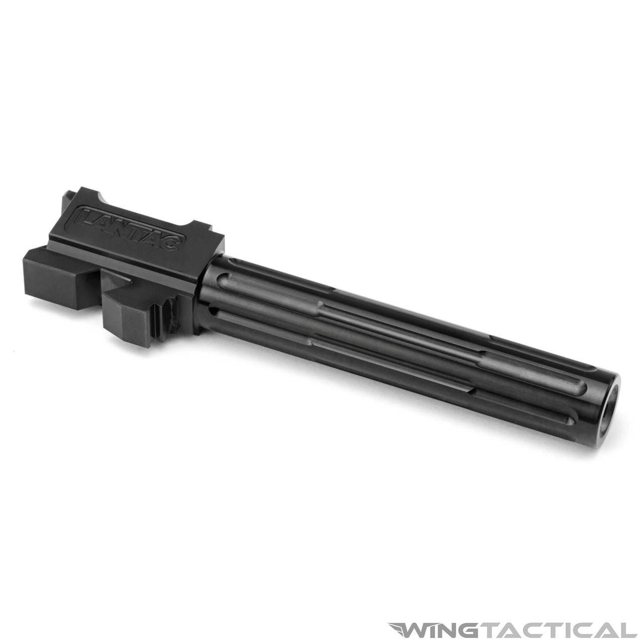 LANTAC 9INE Non-Threaded Fluted Barrel for Glock 17   LANTAC 9INE Non-Threaded Fluted Barrel for Glock 17