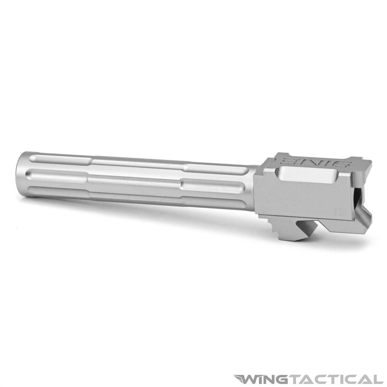 LANTAC 9INE Non-Threaded Fluted Barrel for Glock 17   LANTAC 9INE Non-Threaded Fluted Barrel for Glock 17