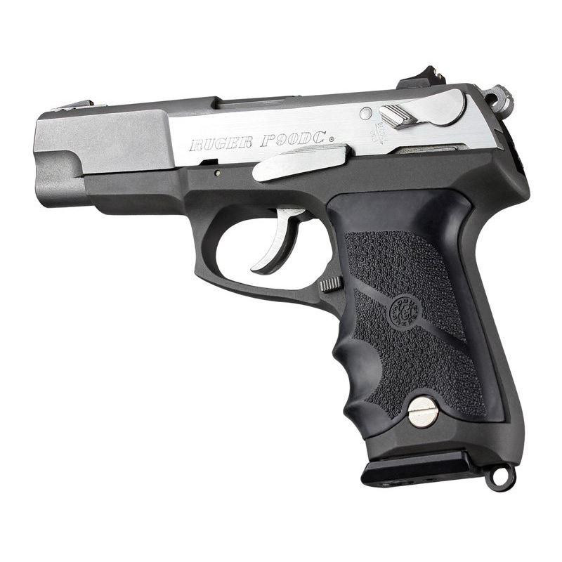 Hogue Grips Hogue Ruger P85/P89/P90/P91 Rubberized Grip with Finger Grooves 