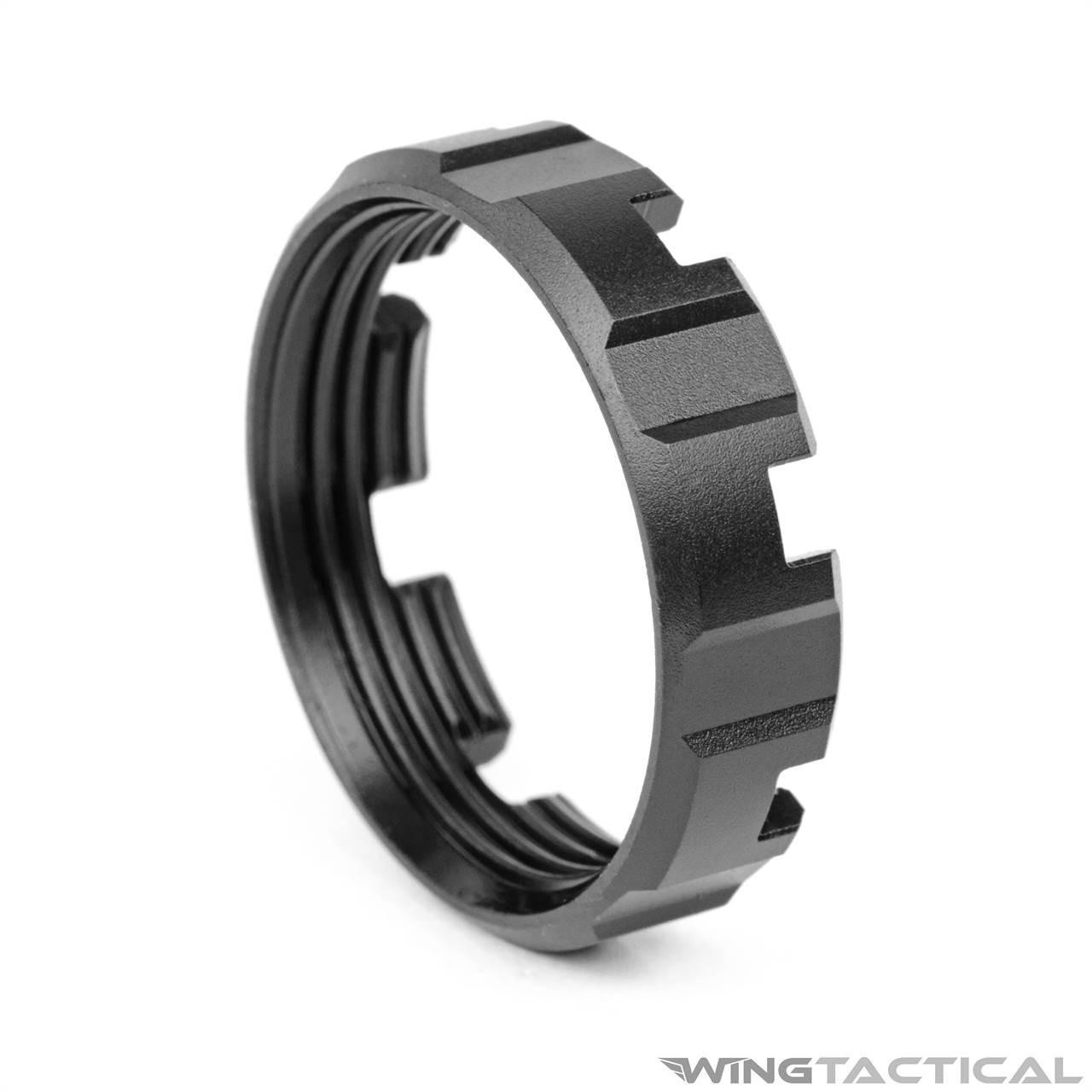 Ascend Armory Mod 1 QD End Plate & Castle Nut   Ascend Armory Mod 1 QD End Plate & Castle Nut