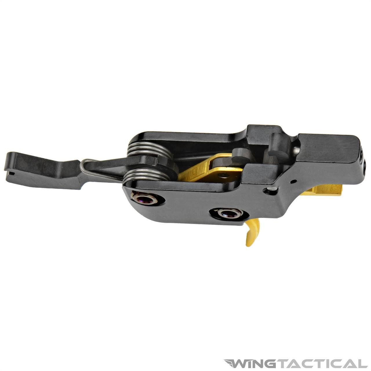 American Trigger ATC Adjustable Drop-In AR15 Gold Trigger 