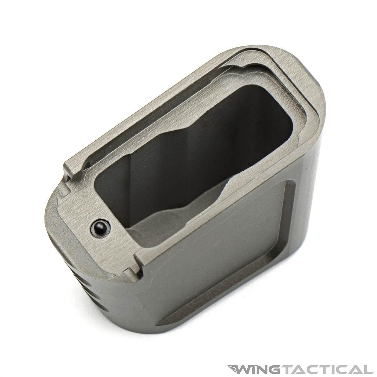 Tyrant CNC +3 Magazine Extension for Glock 43   Tyrant CNC +3 Magazine Extension for Glock 43