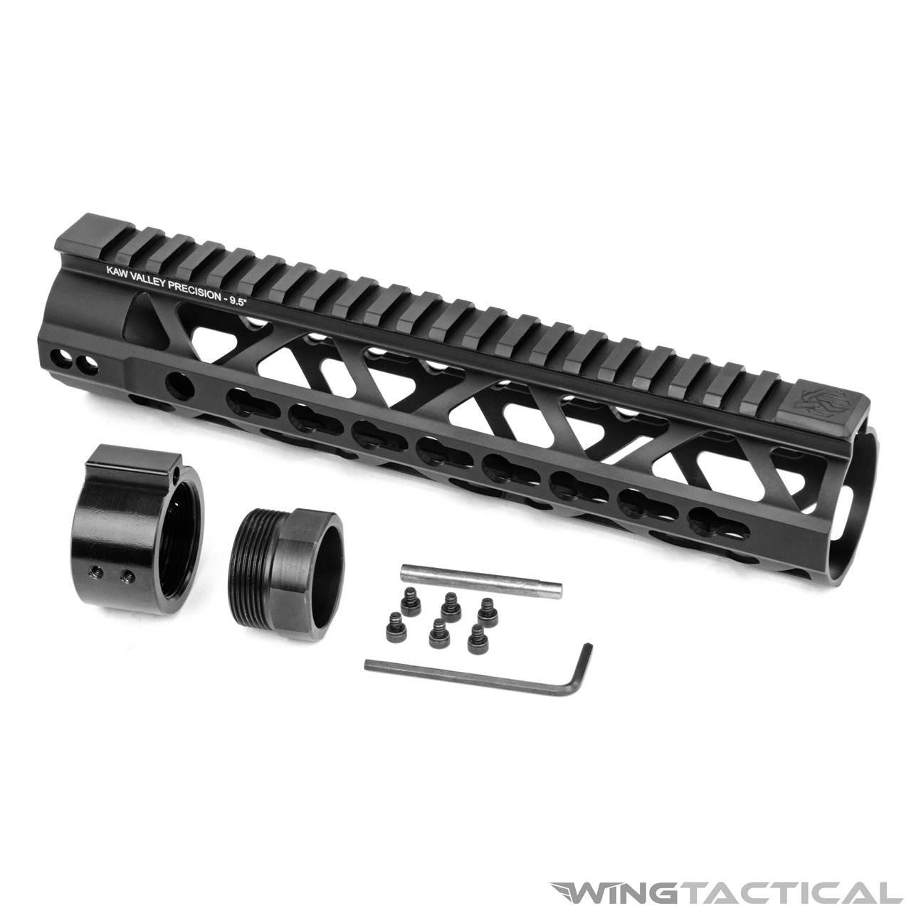 Kaw Valley Precision Konza KeyMod Handguard   Kaw Valley Precision Konza KeyMod Handguard