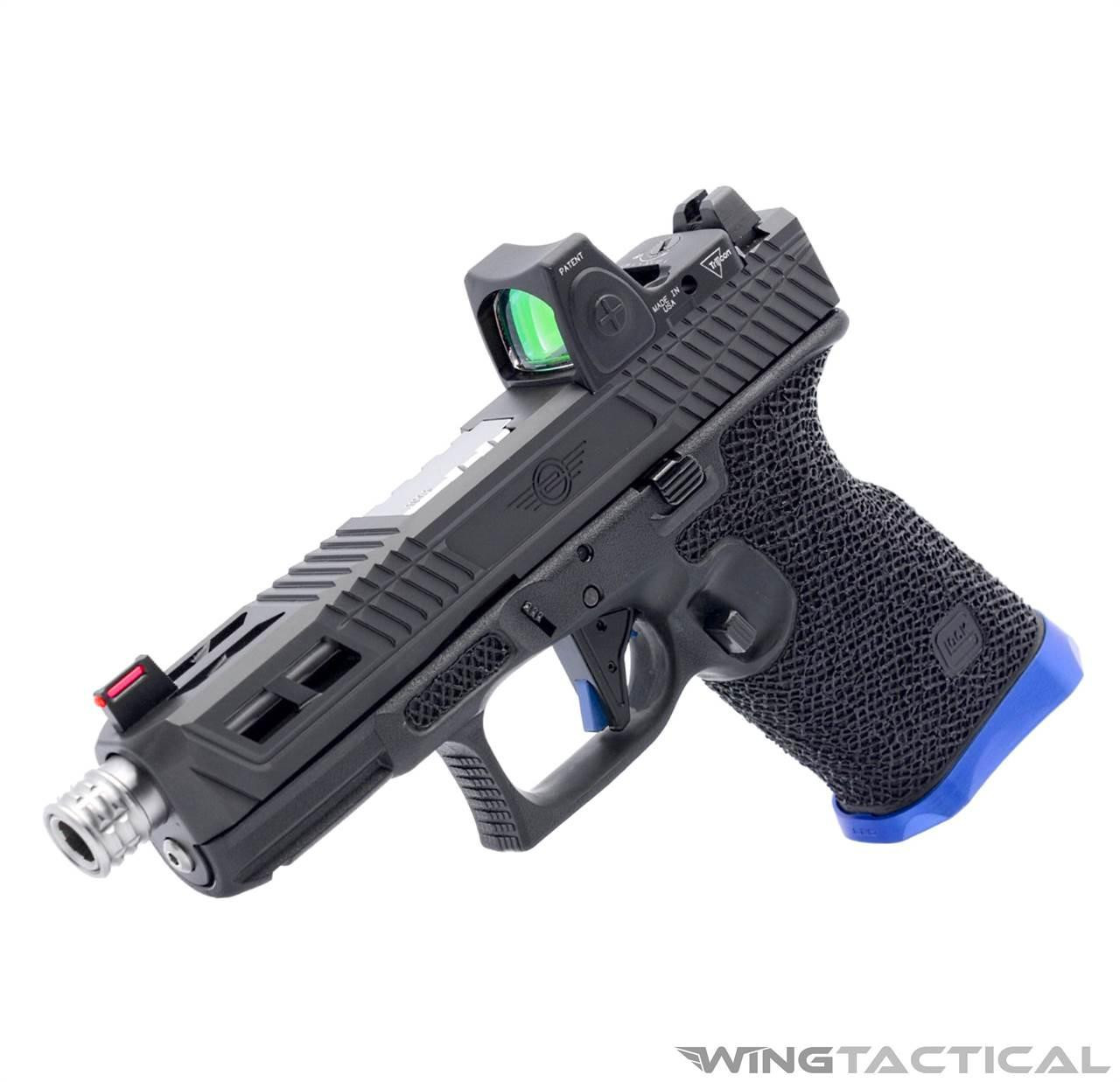 L2D Combat Co-Witness / Suppressor Height Fiber Optic Sights for Glock   L2D Combat Co-Witness / Suppressor Height Fiber Optic Sights for Glock