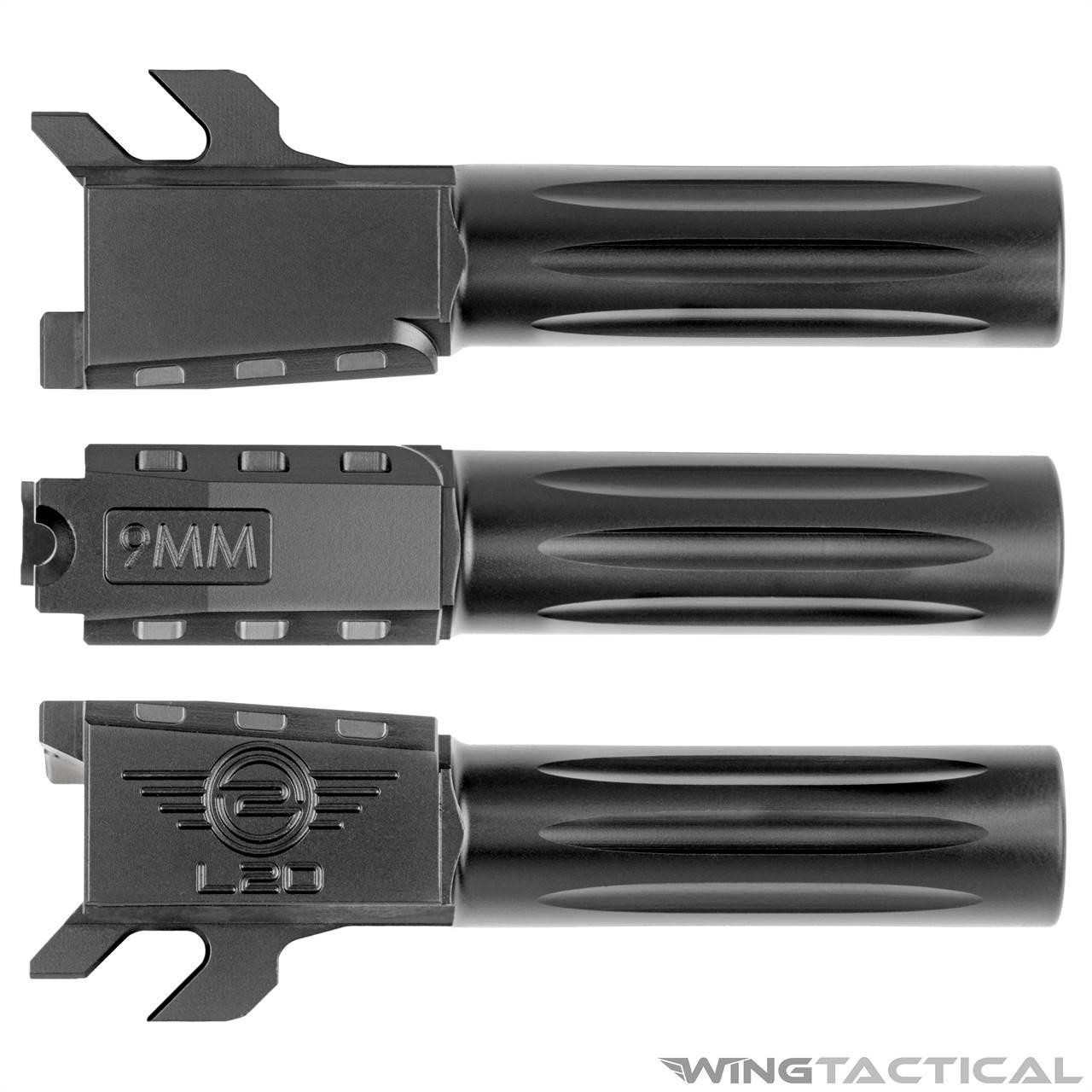  L2D Combat Precision Match Fluted Barrel for M&P Shield 9mm 