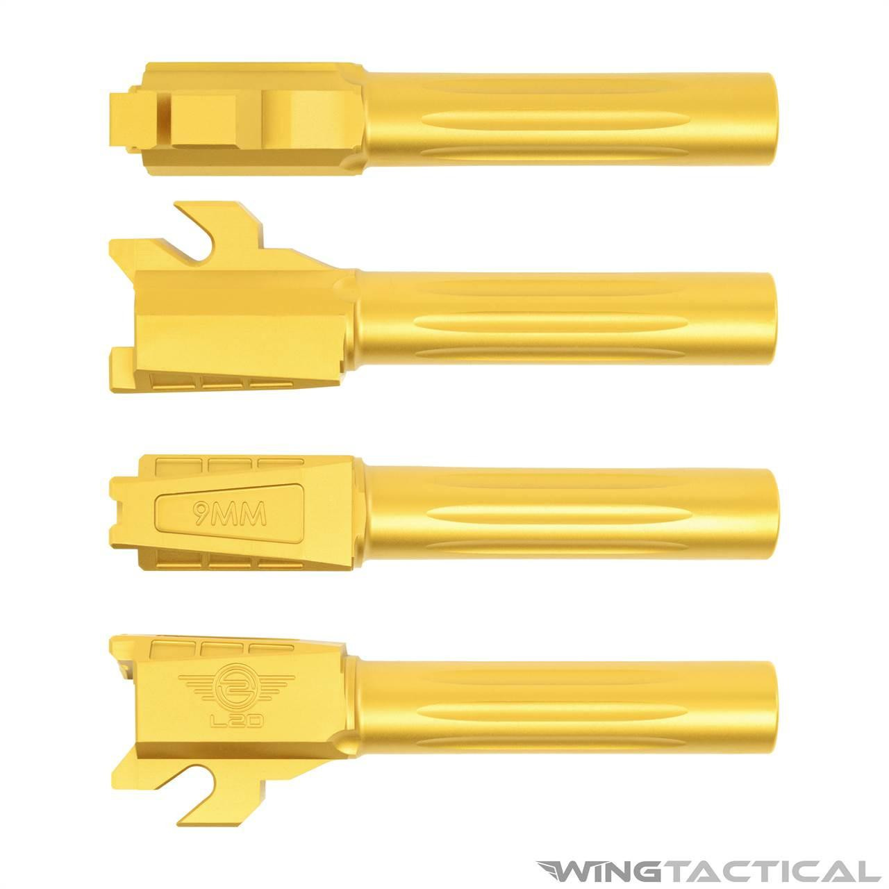  L2D Combat Fluted Match Sig P320 Compact Barrel 