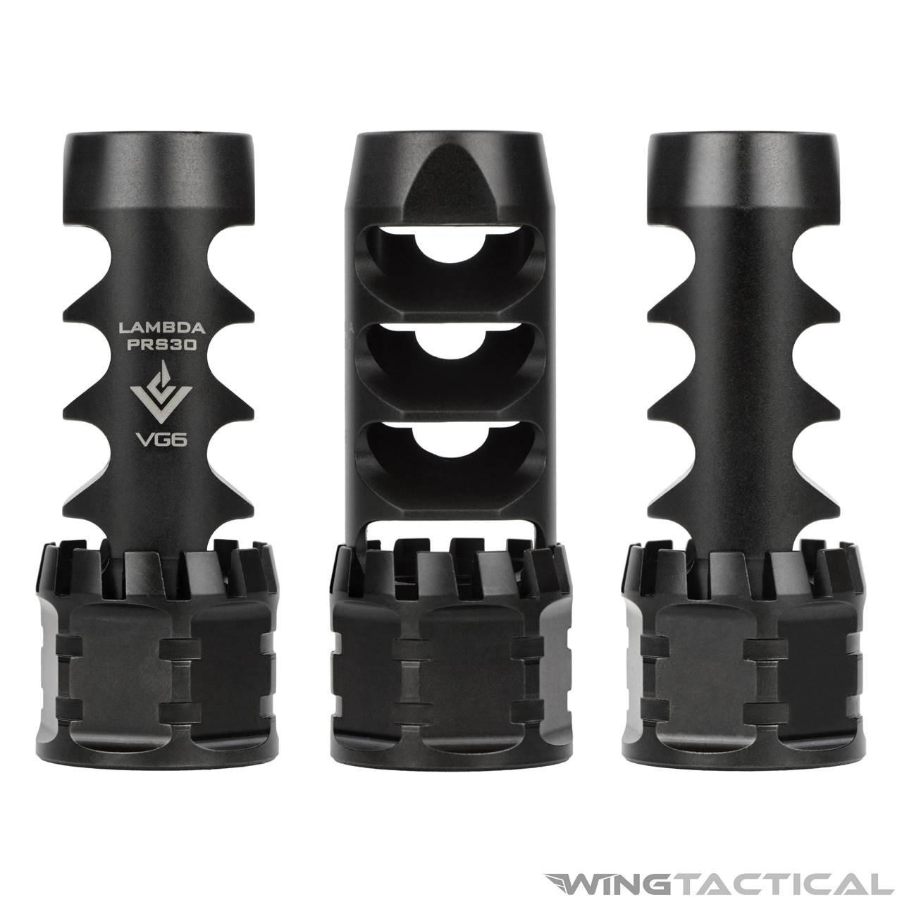 VG6 Precision LAMBDA PRS30 Muzzle Brake   VG6 Precision LAMBDA PRS30 Muzzle Brake