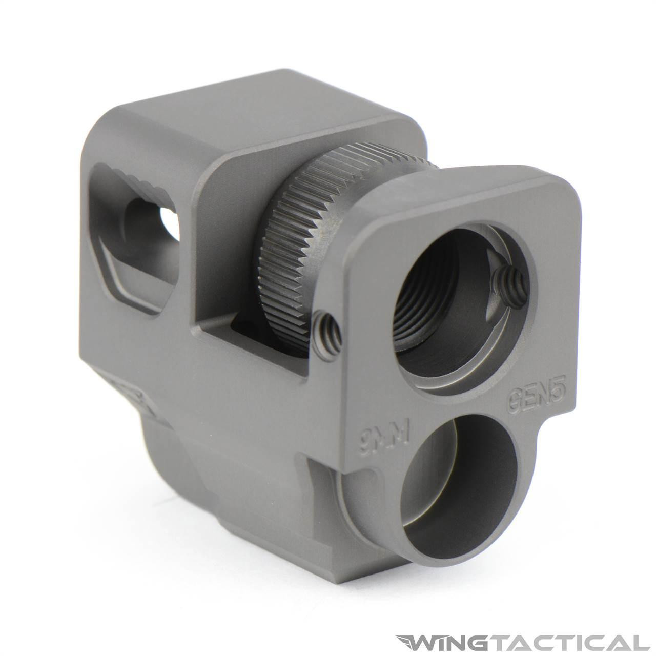 Killer Innovations Velocity Compensator for Glock 9mm   Killer Innovations Velocity Compensator for Glock 9mm