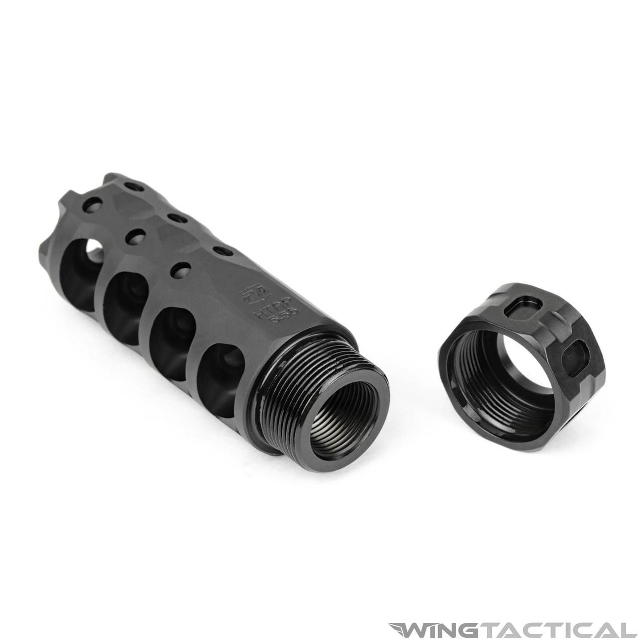 Precision Armament Hypertap Muzzle Brake (5.56/.223) | Wing Tactical