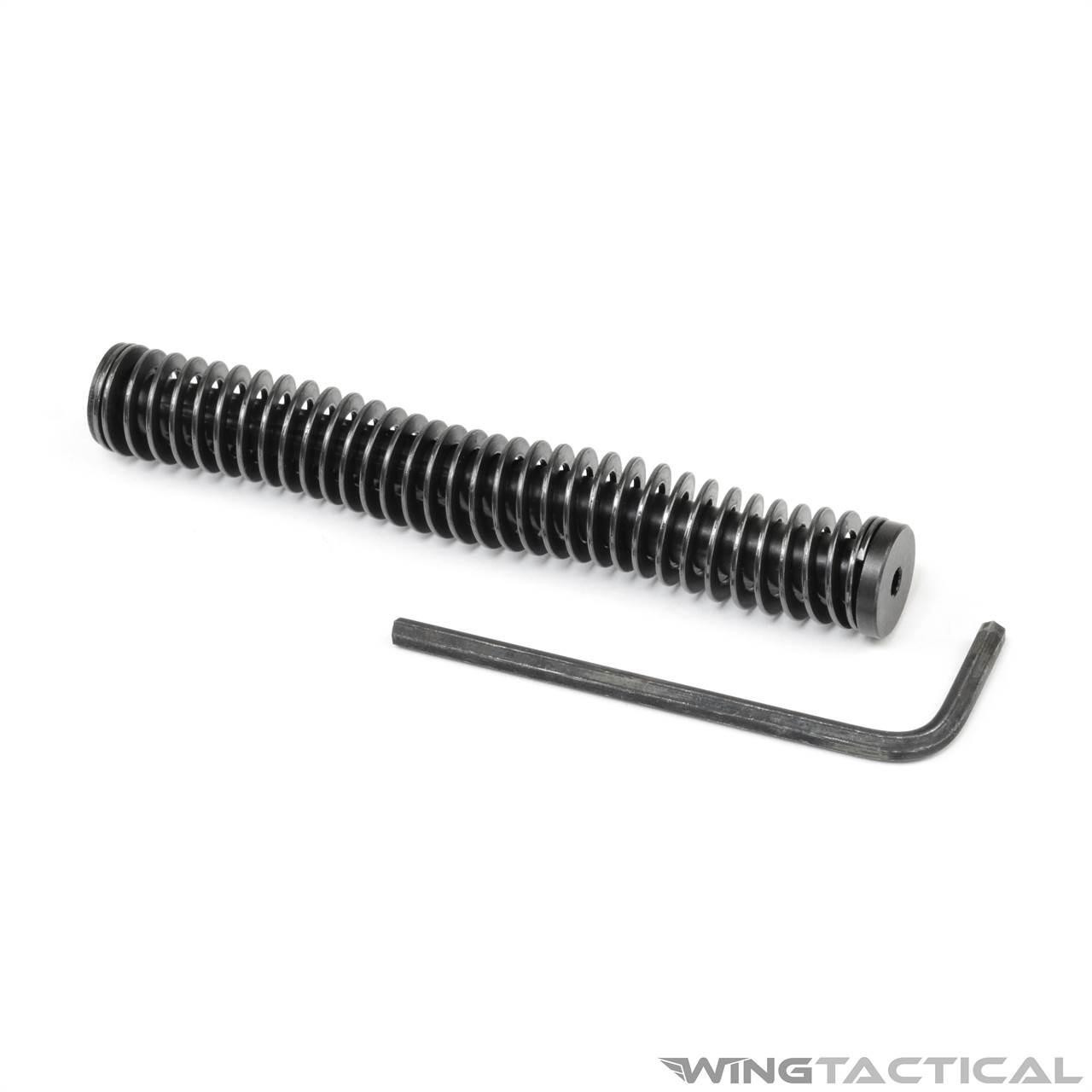 L2D Combat Fluted Guide Rod Kit For Glock 19/23/32 Gen 3 Compact Frame - Stainless