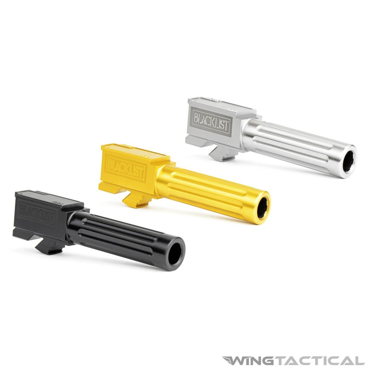 Blacklist Industries Ultra Match Barrel for Glock 26   Blacklist Industries Ultra Match Barrel for Glock 26