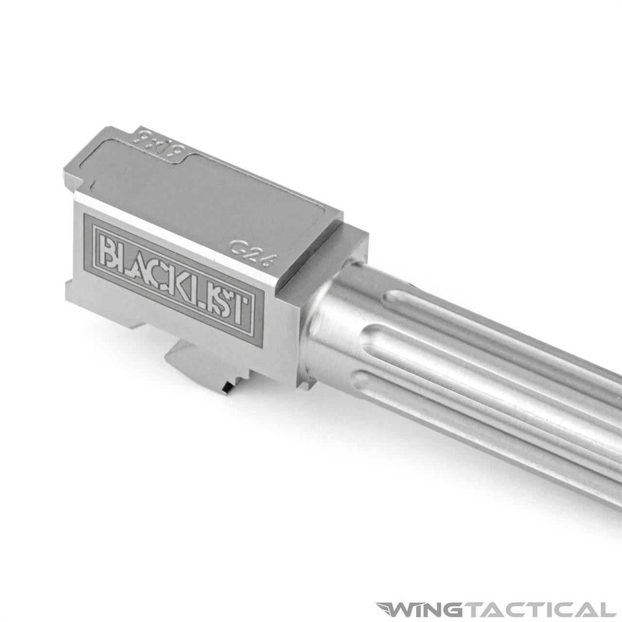 Blacklist Industries Ultra Match Barrel for Glock 26   Blacklist Industries Ultra Match Barrel for Glock 26