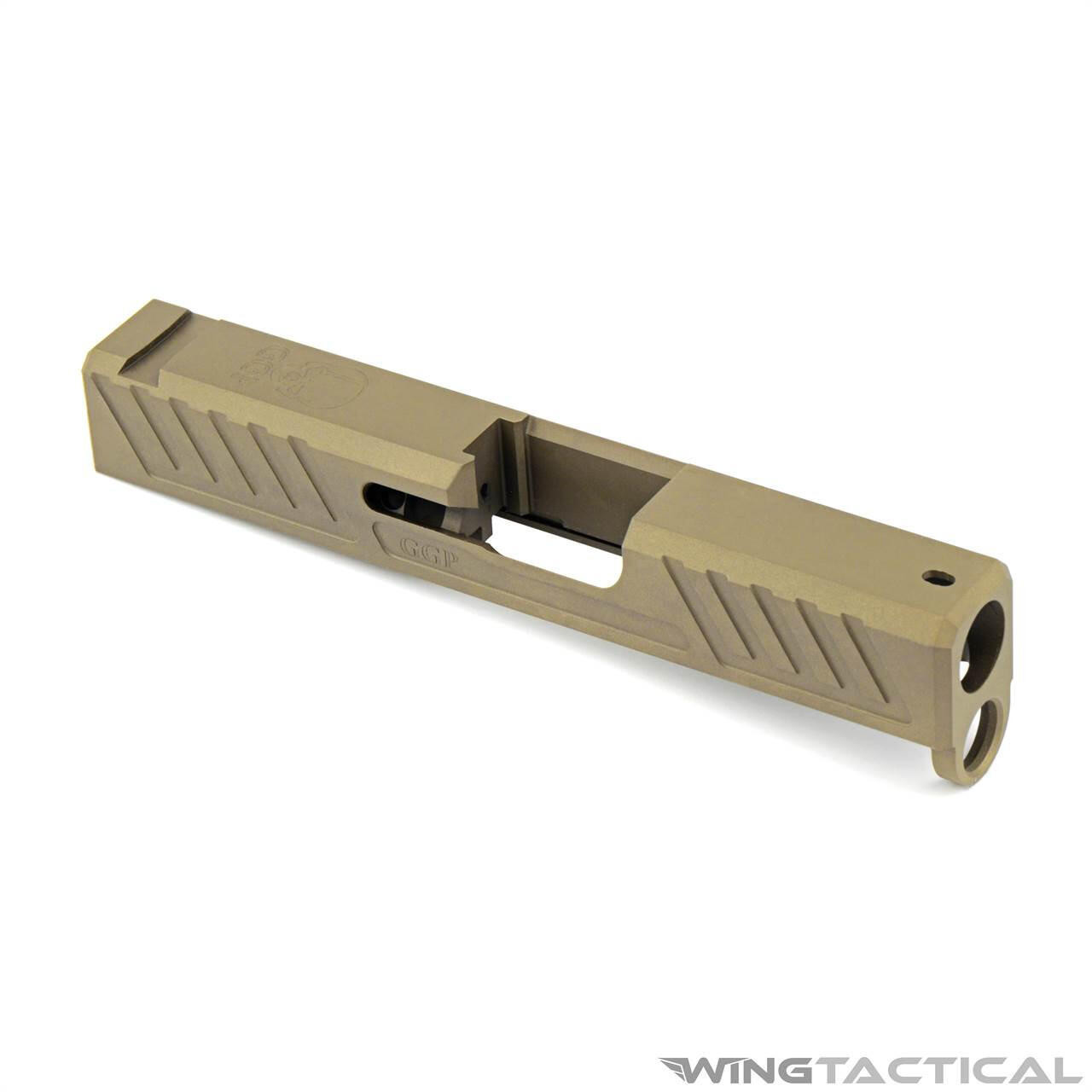 Grey Ghost Precision Stripped Slide for Glock 43 | Wing Tactical