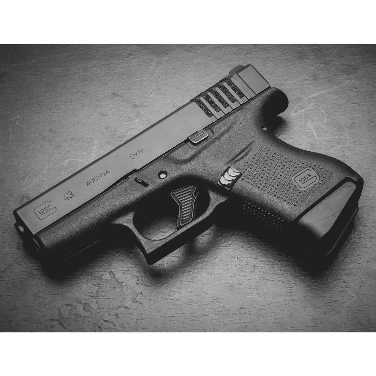 Tyrant CNC Extended Mag Release for Glock 43X & 48   Tyrant CNC Extended Mag Release for Glock 43X & 48