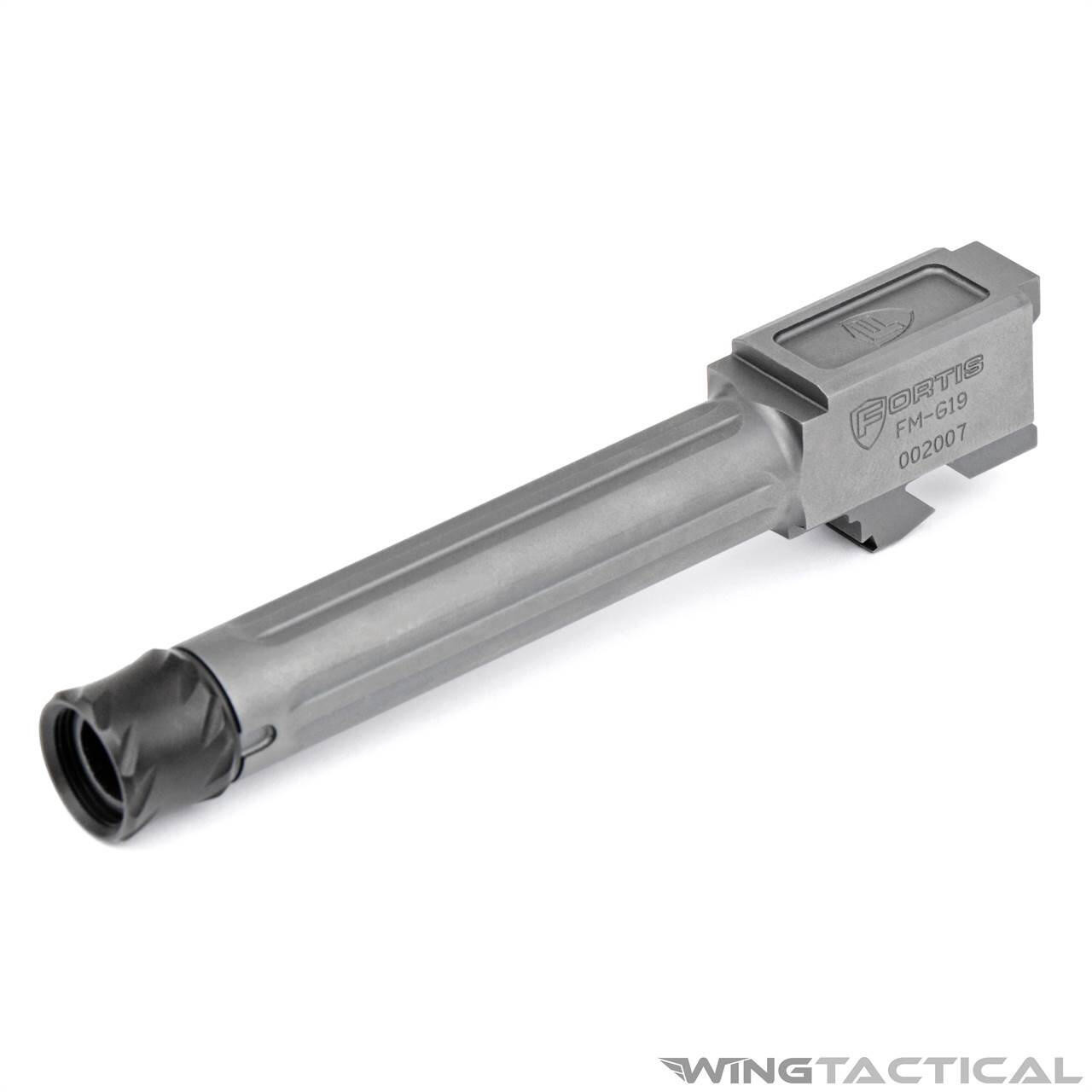 Fortis MFG Fortis Manufacturing Match Grade Threaded Barrel for Glock 19 