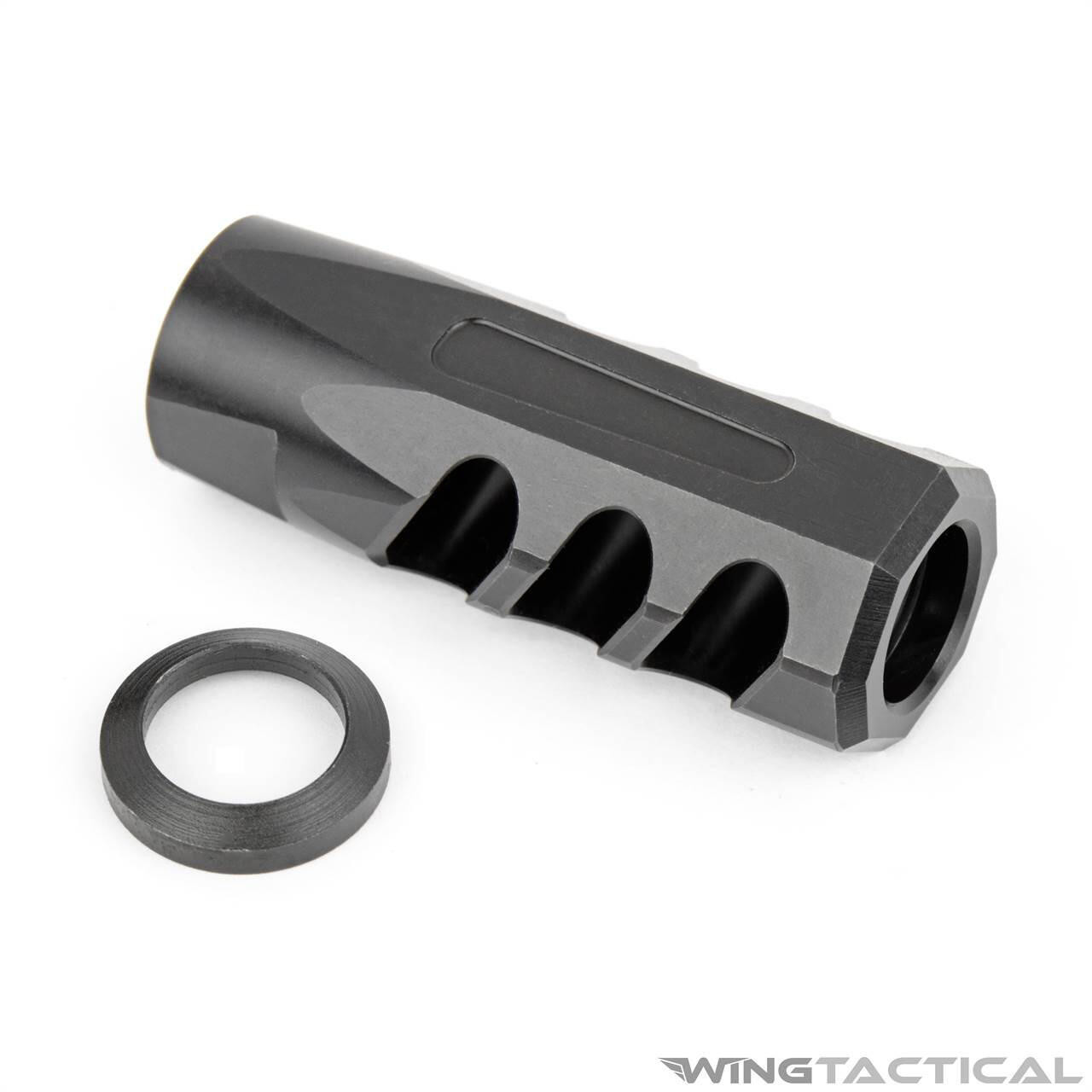  F-1 Firearms Flat Faced Compensating Muzzle Brake (5.56/.223) 