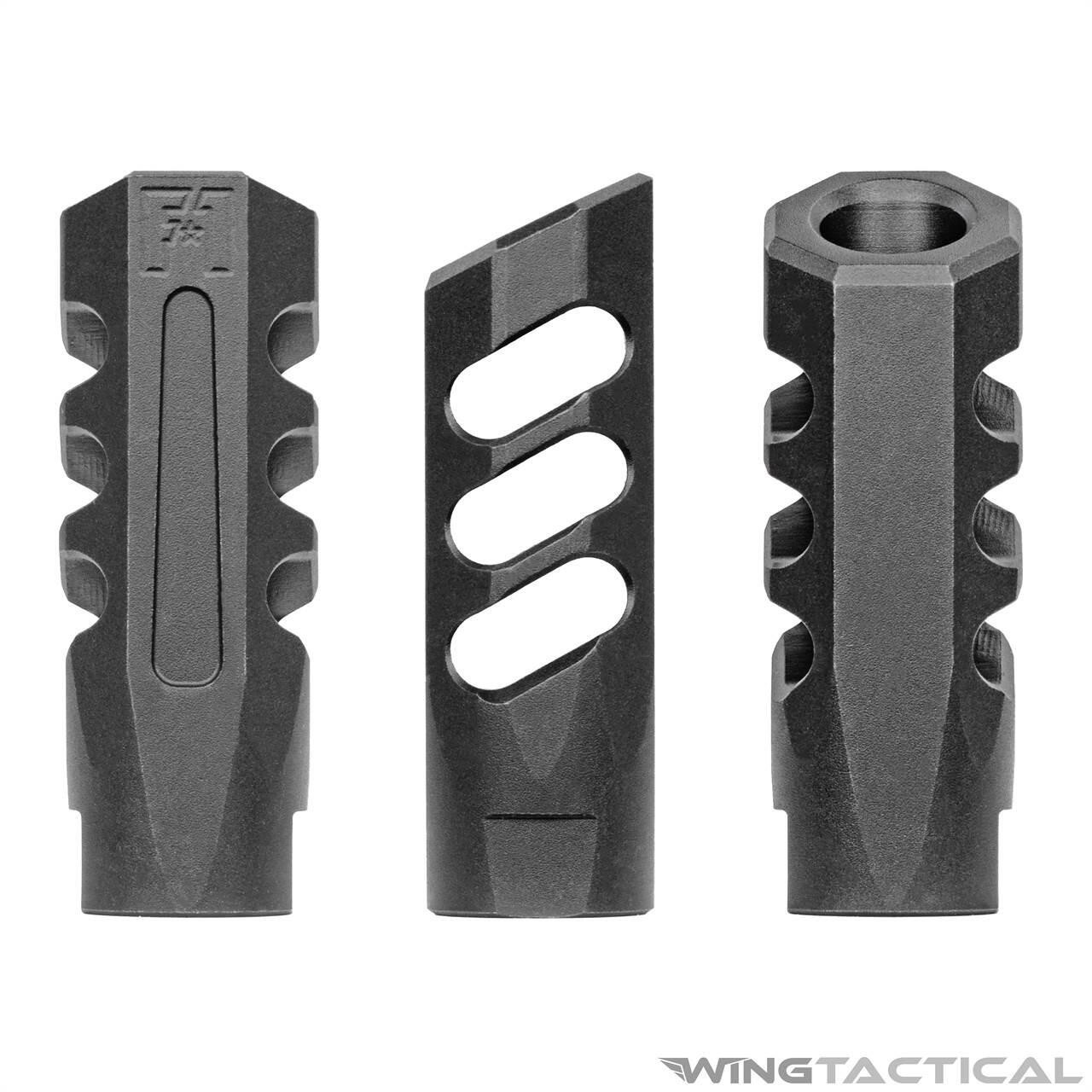F-1 Firearms Angle Faced Compensating Muzzle Brake (5.56/.223)   F-1 Firearms Angle Faced Compensating Muzzle Brake (5.56/.223)