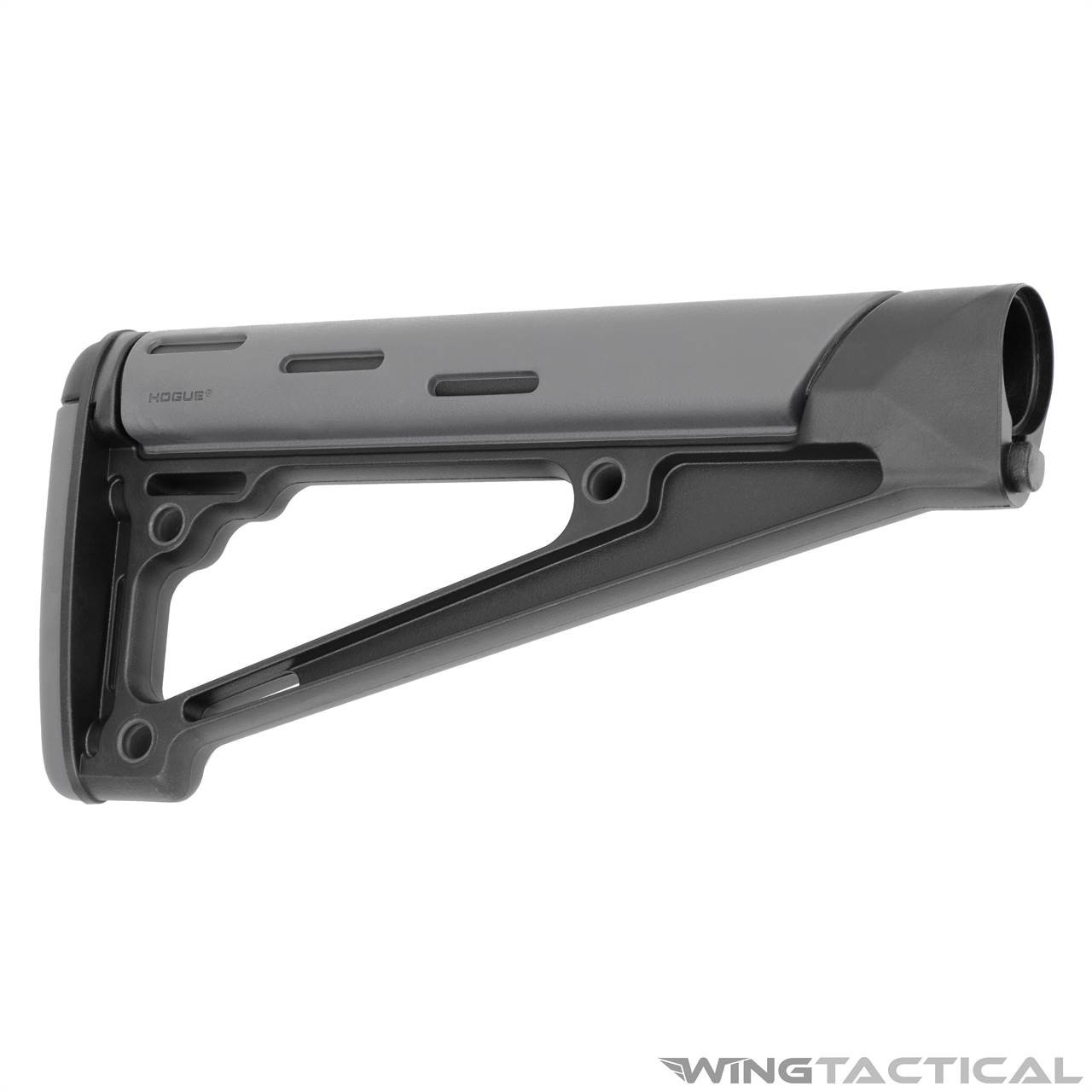 Hogue Grips Hogue OverMolded AR Fixed Stock  Hogue Grips Hogue OverMolded AR Fixed Stock