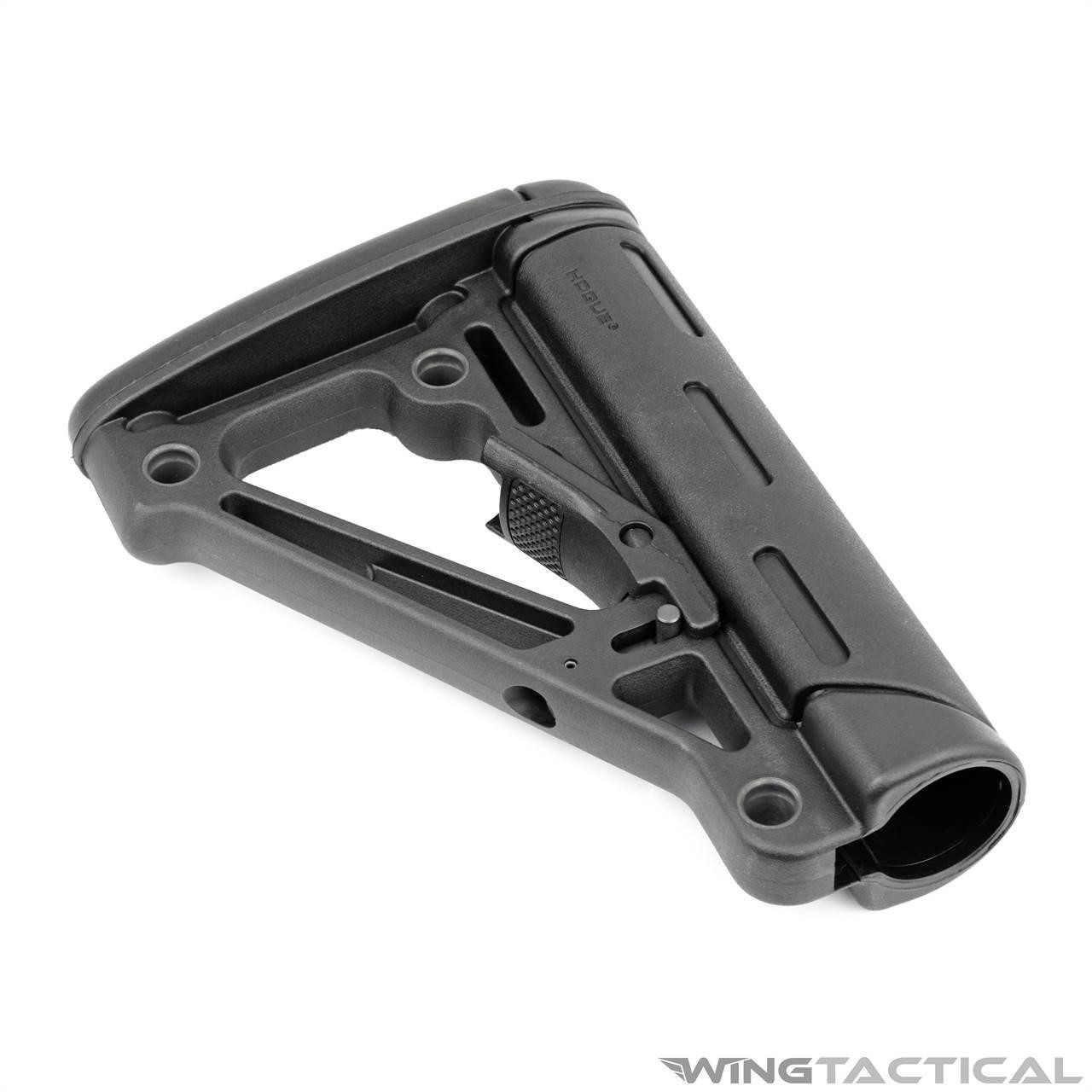 Hogue Grips Hogue OverMolded Collapsible AR Buttstock  Hogue Grips Hogue OverMolded Collapsible AR Buttstock
