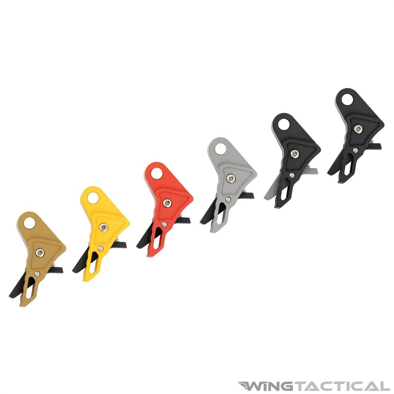 Killer Innovations Velocity Trigger Shoe For Glock Gen 1-4, Gold/Black Safety