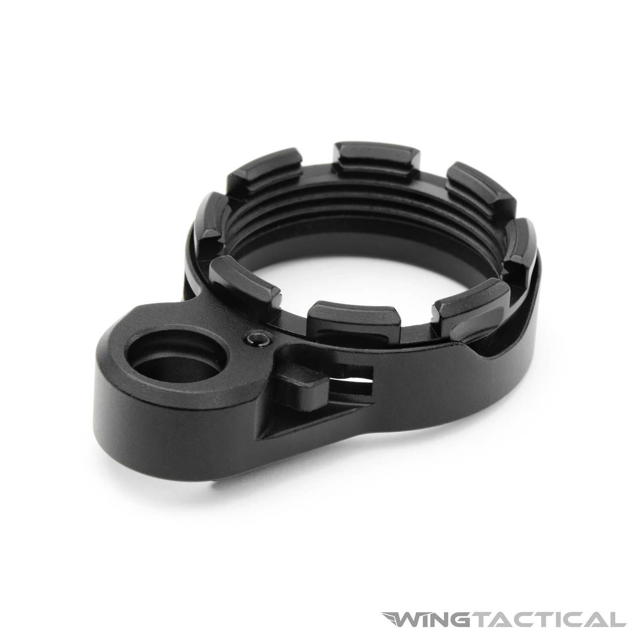 Fortis MFG Fortis LE Lightweight Enhanced Locking Lever K2 System End Plate and Castle Nut  Fortis MFG Fortis LE Lightweight Enhanced Locking Lever K2 System End Plate and Castle Nut