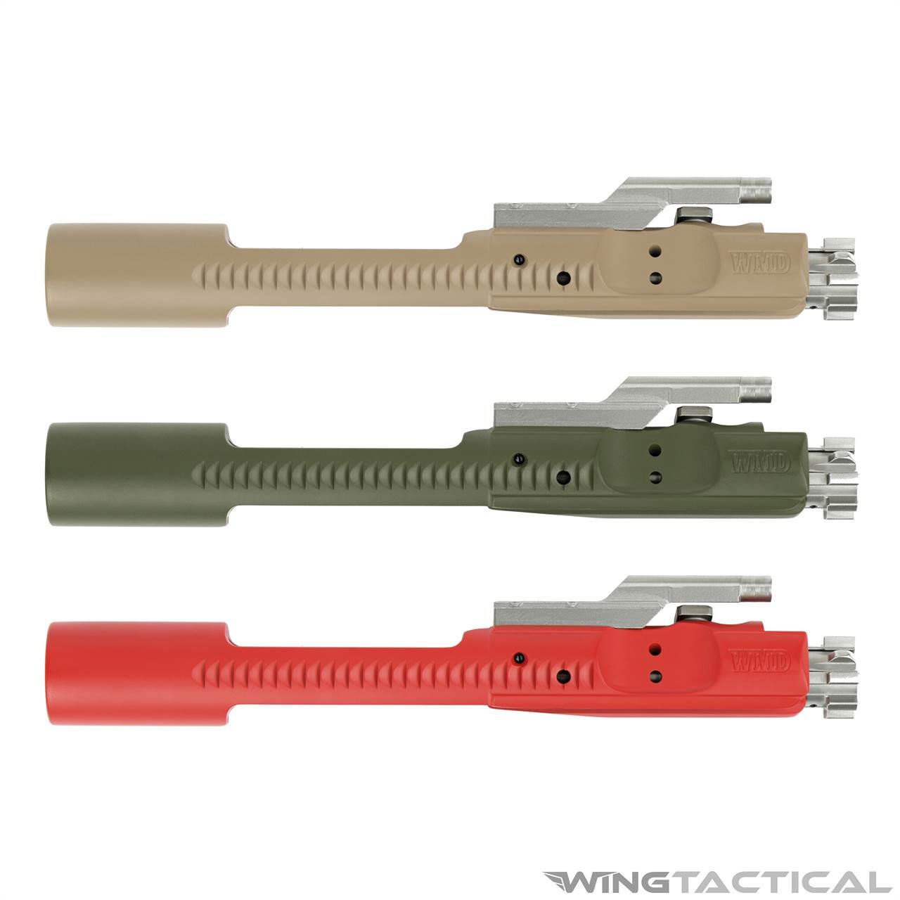 WMD Guns Colored AR-15 Bolt Carrier Group with NiB-X Bolt | Wing